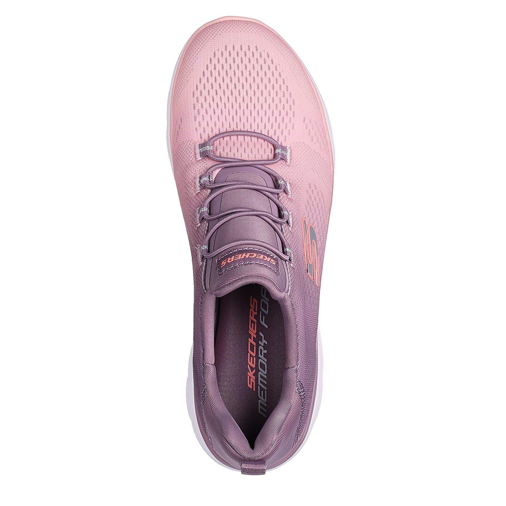 Light Mauve - Skechers - Sport Summits Womens Slip On Trainers - 5