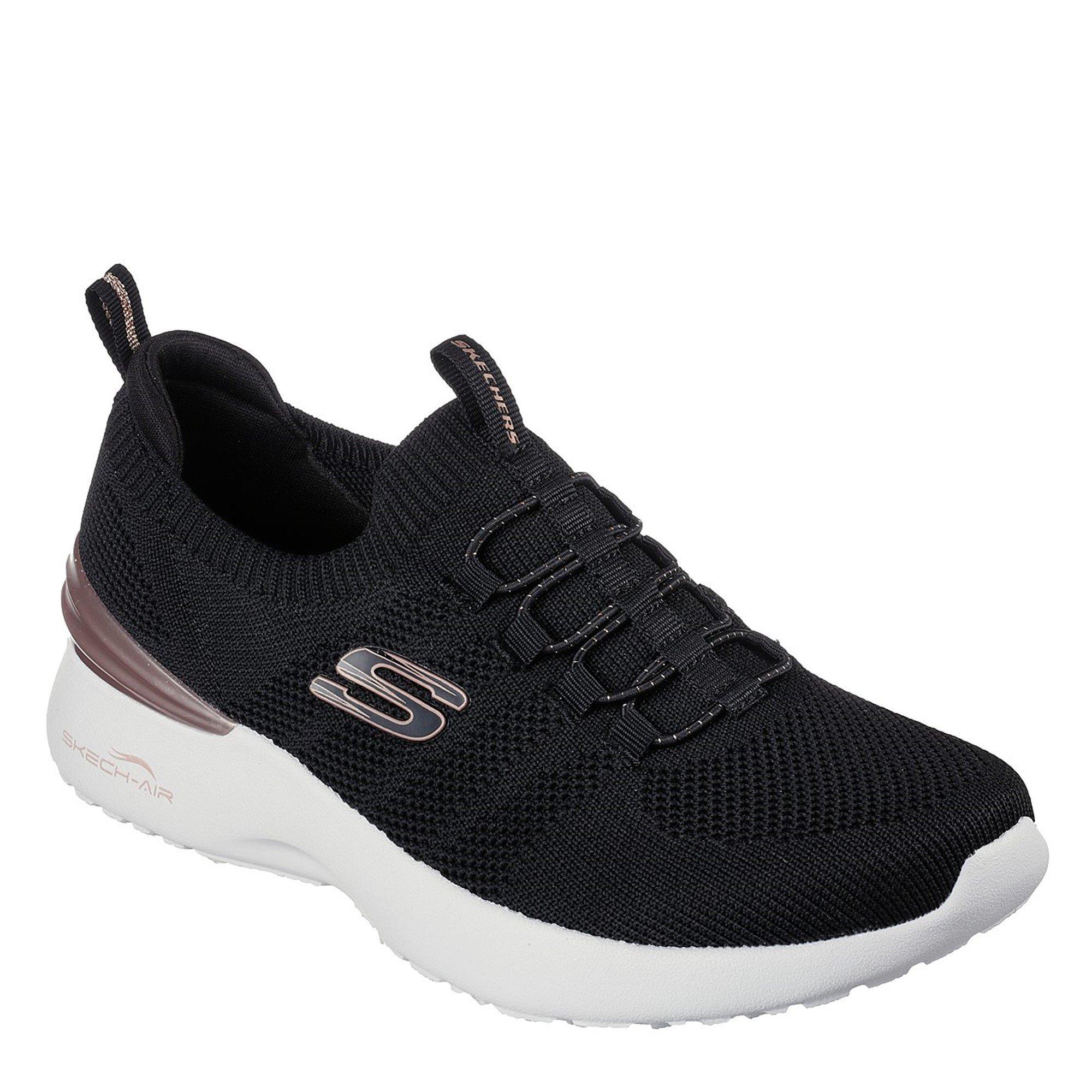 Black/RG - Skechers - Air Dynamight Womens Shoes - 1