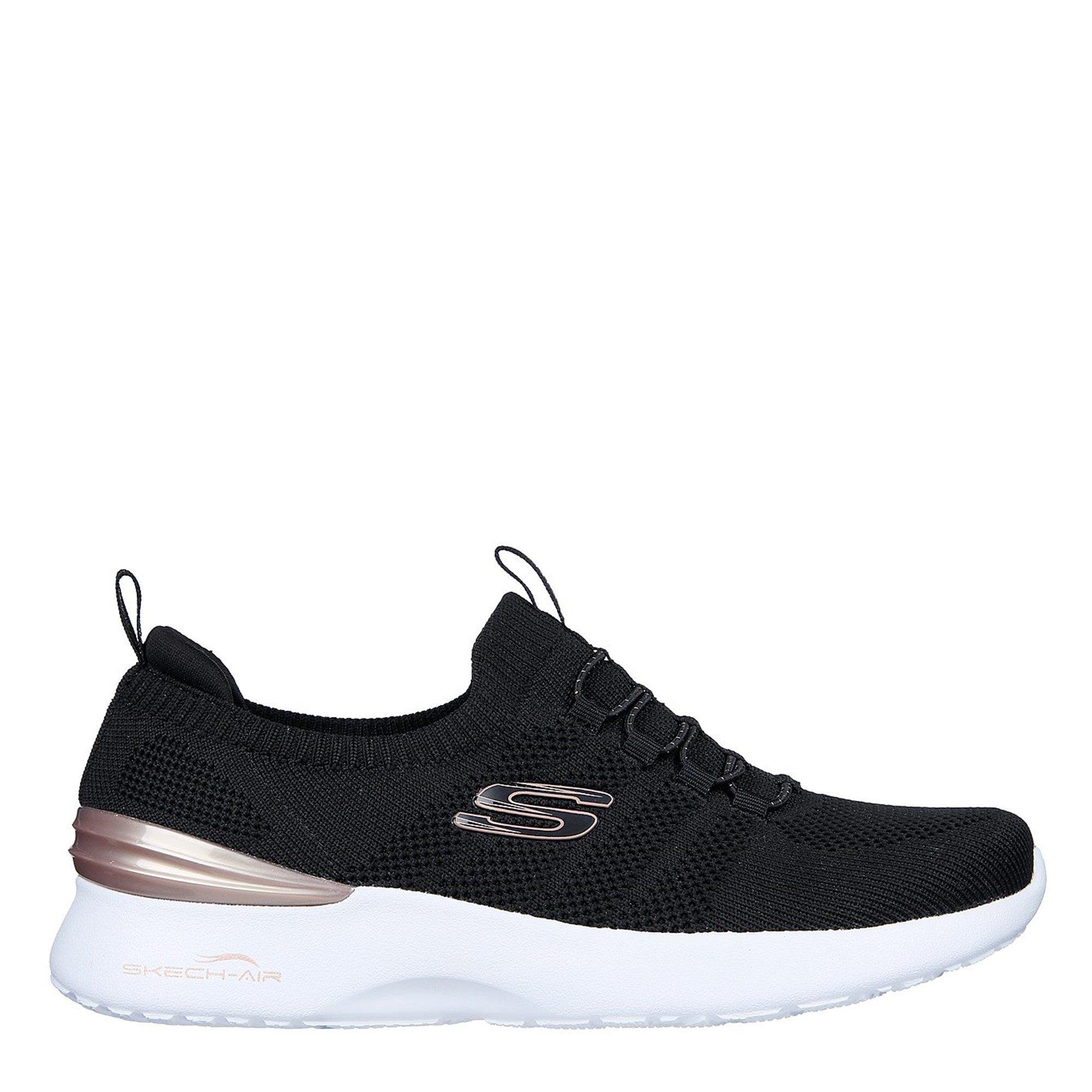 Black/RG - Skechers - Air Dynamight Womens Shoes - 3