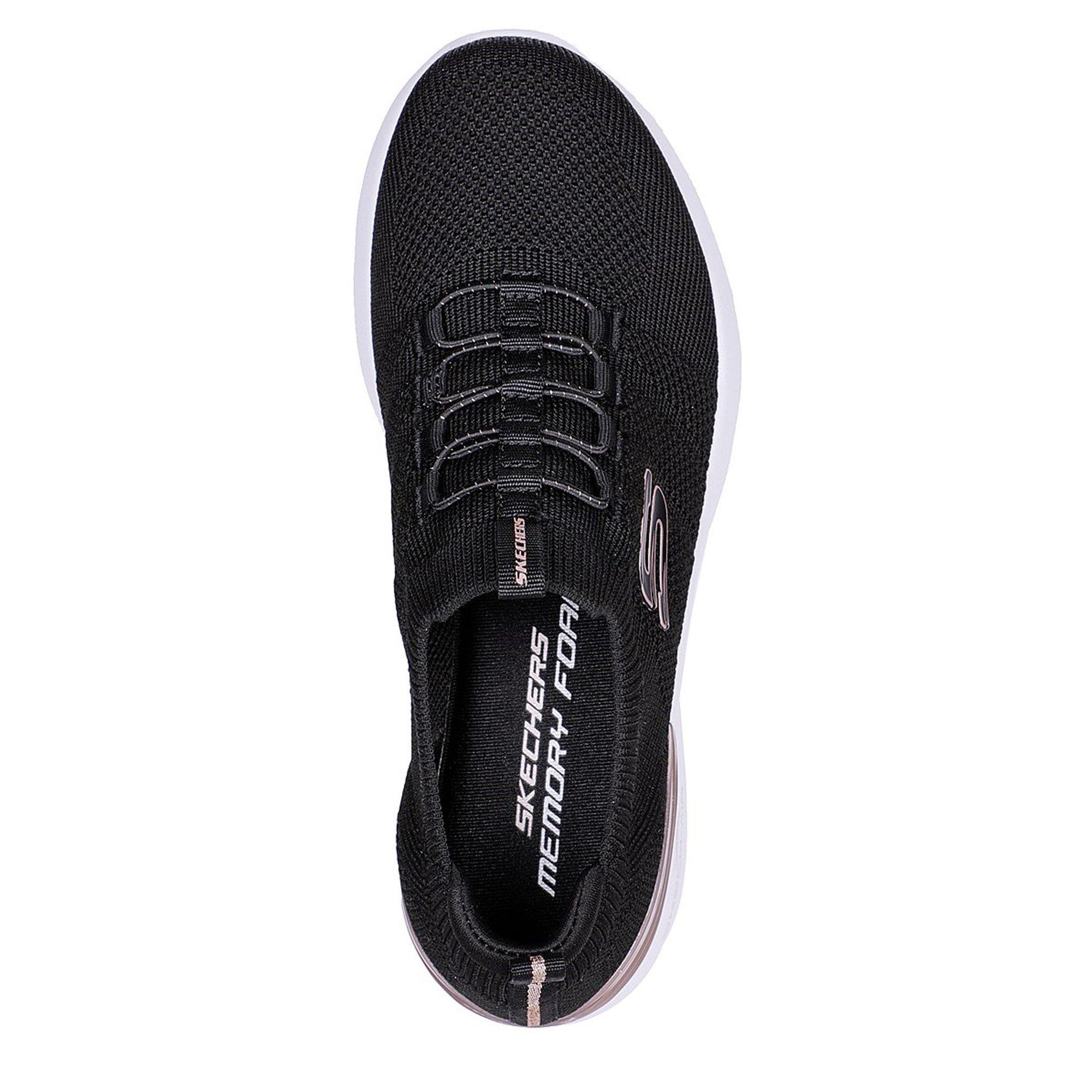 Black/RG - Skechers - Air Dynamight Womens Shoes - 5