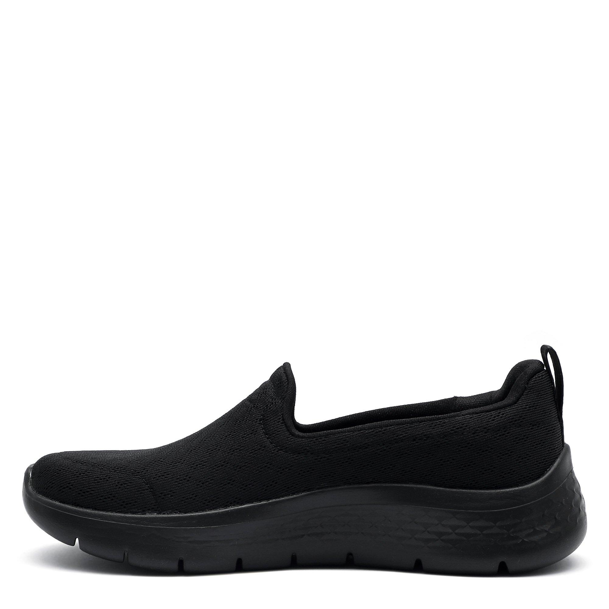 Black - Skechers - GOwalk Flex Womens Slip On Trainers - 2