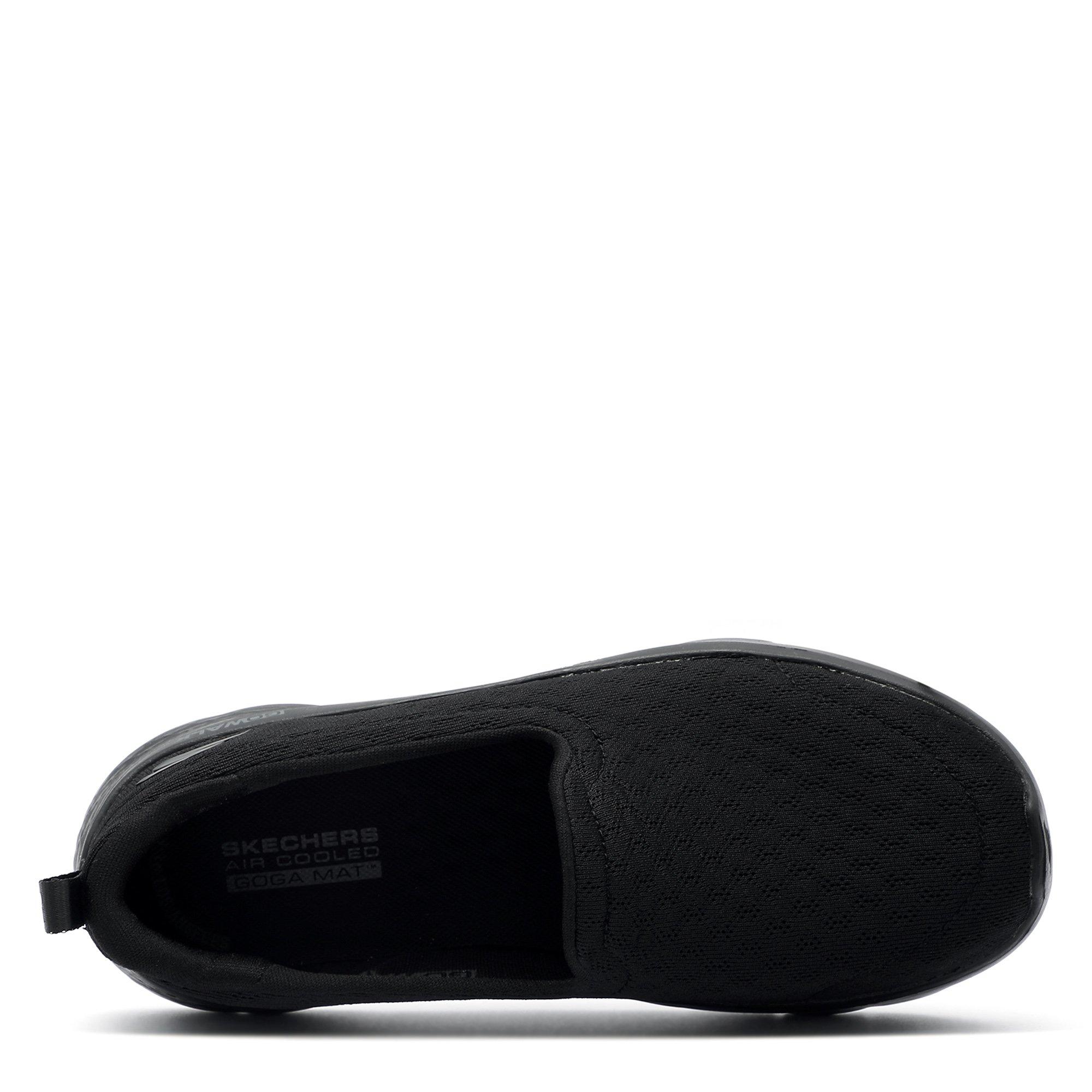 skechers goga max womens slip on