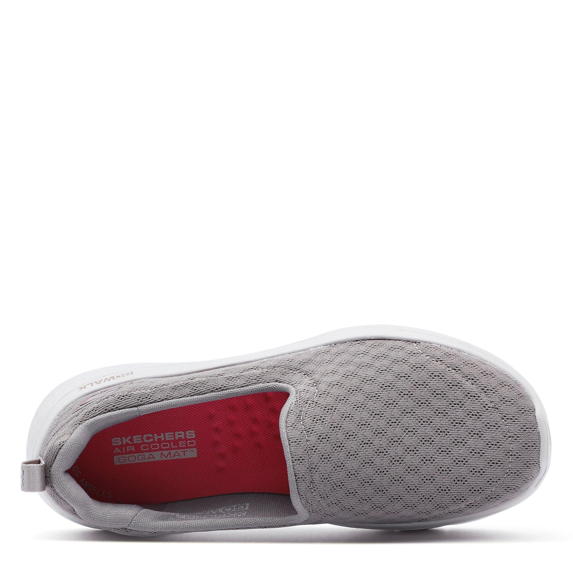 Taupe - Skechers - GO Walk Flex Womens Shoes - 3