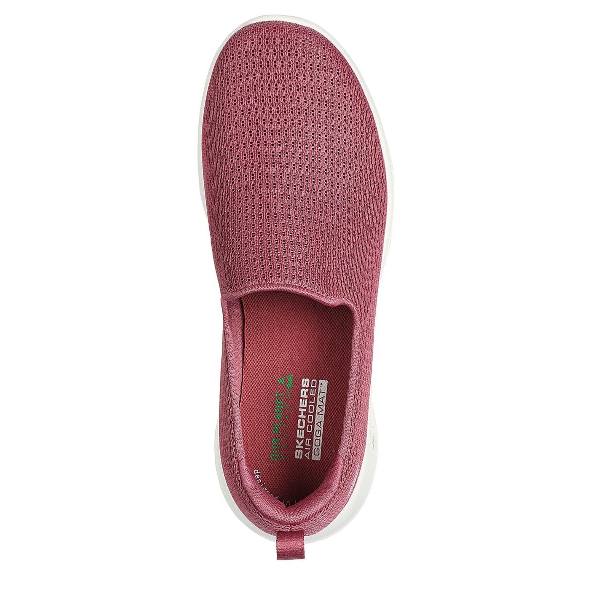 Mauve - Skechers - Go Walk Joy Womens Trainers - 5