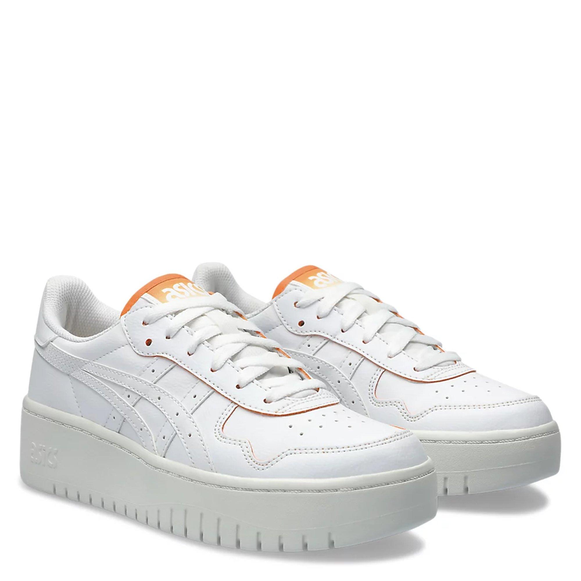 Wht/OrangeLily - Asics - Japan S Womens  Platform Shoes - 5