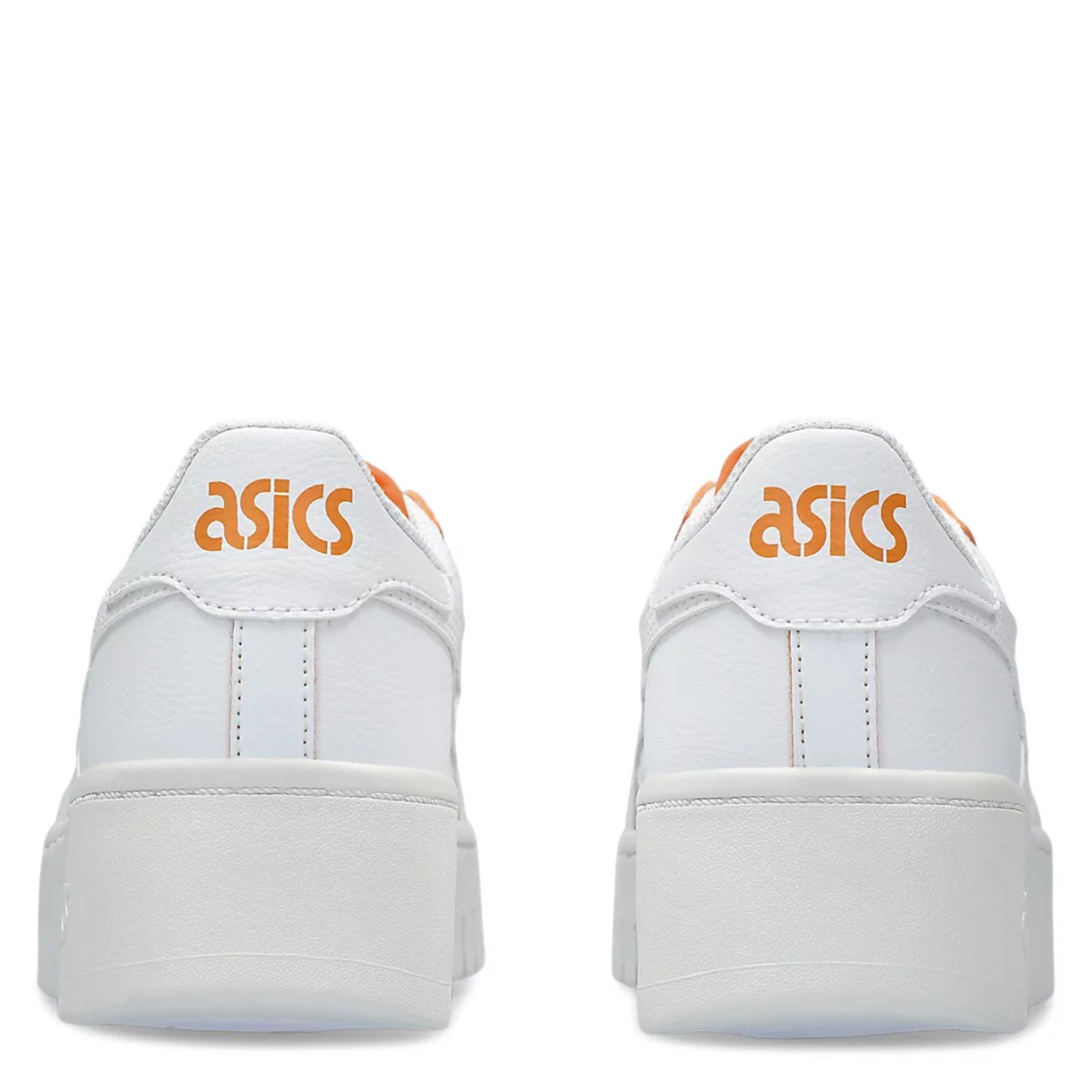 Wht/OrangeLily - Asics - Japan S Womens  Platform Shoes - 7