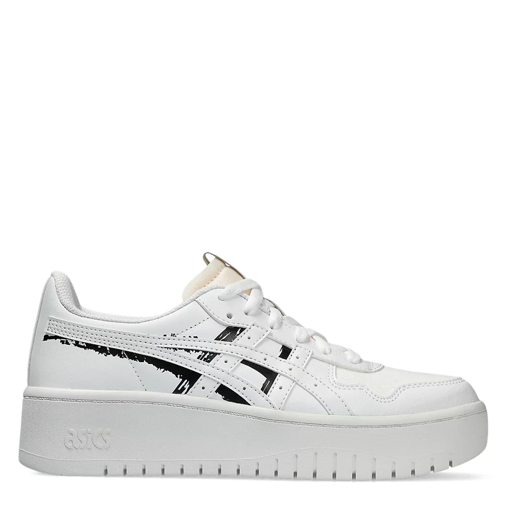 ★送料・関税込★Asics ★COURT S PLATFORM★23-25cm★ ASICS☆COURT S PLATFORM☆厚底☆WHITE/DEEP MARS (asics