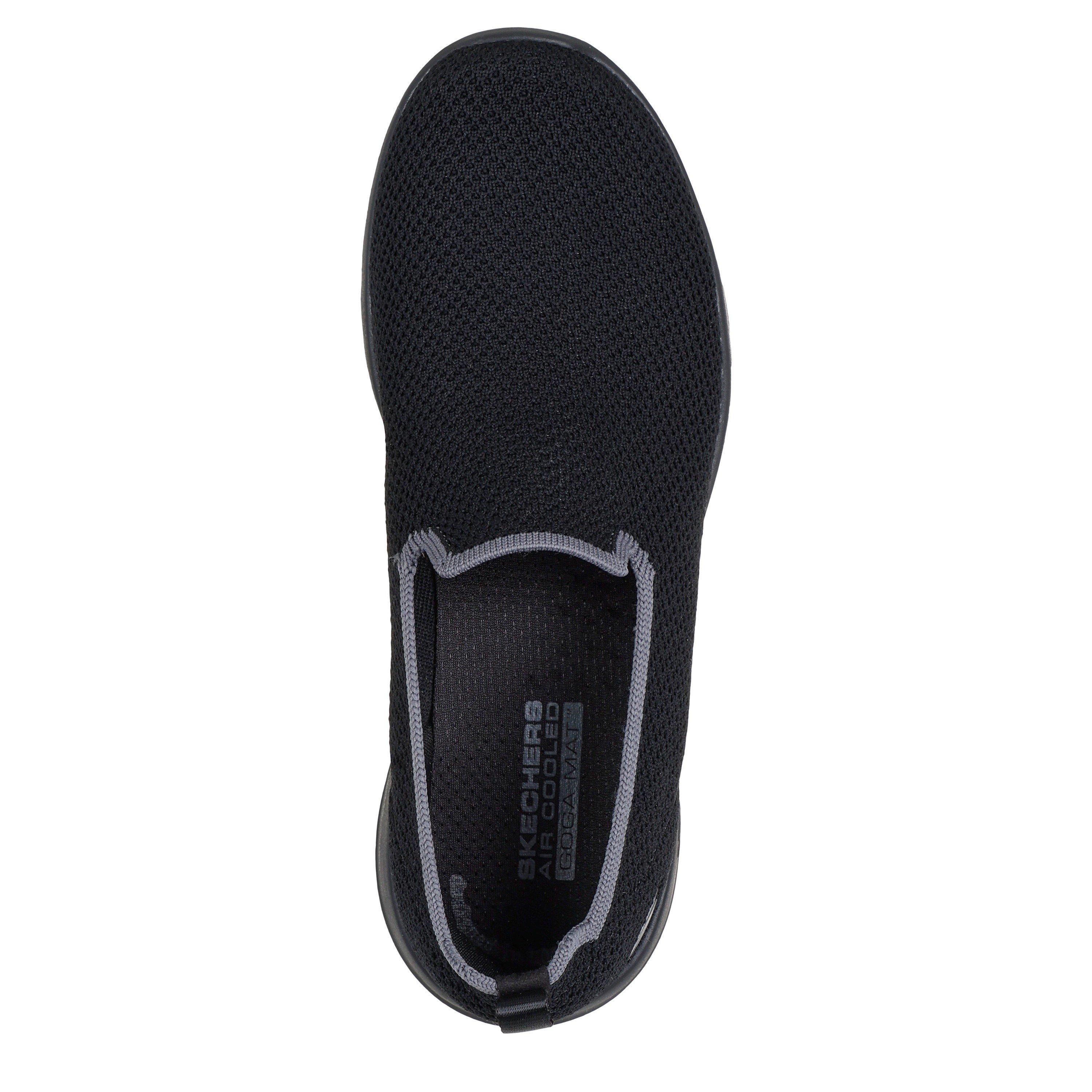 BLK/GRY - Skechers - GOwalk Joy Joselin Womens Shoes - 4