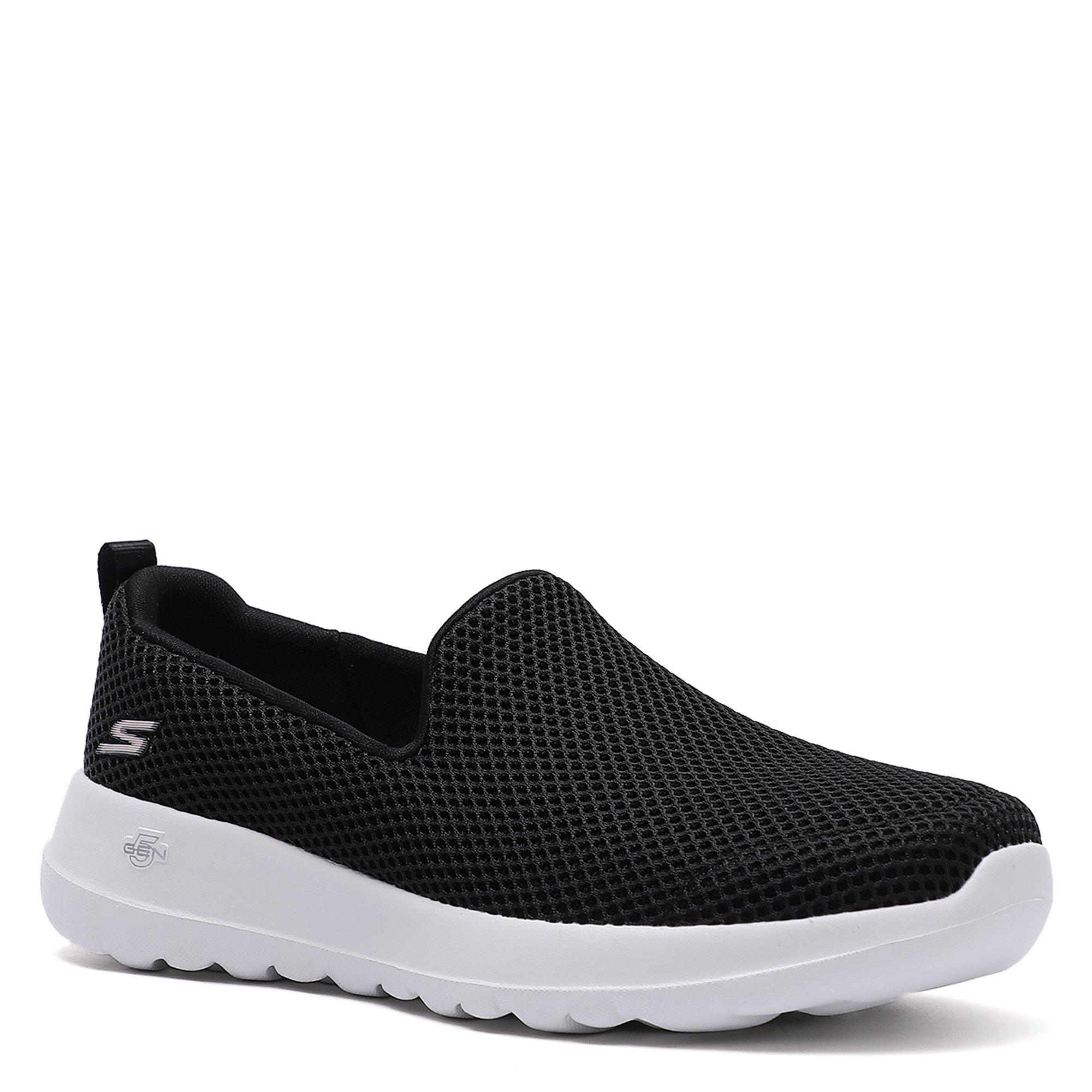 Black/White - Skechers - Go Walk Joy Womens Slip On Shoes - 5