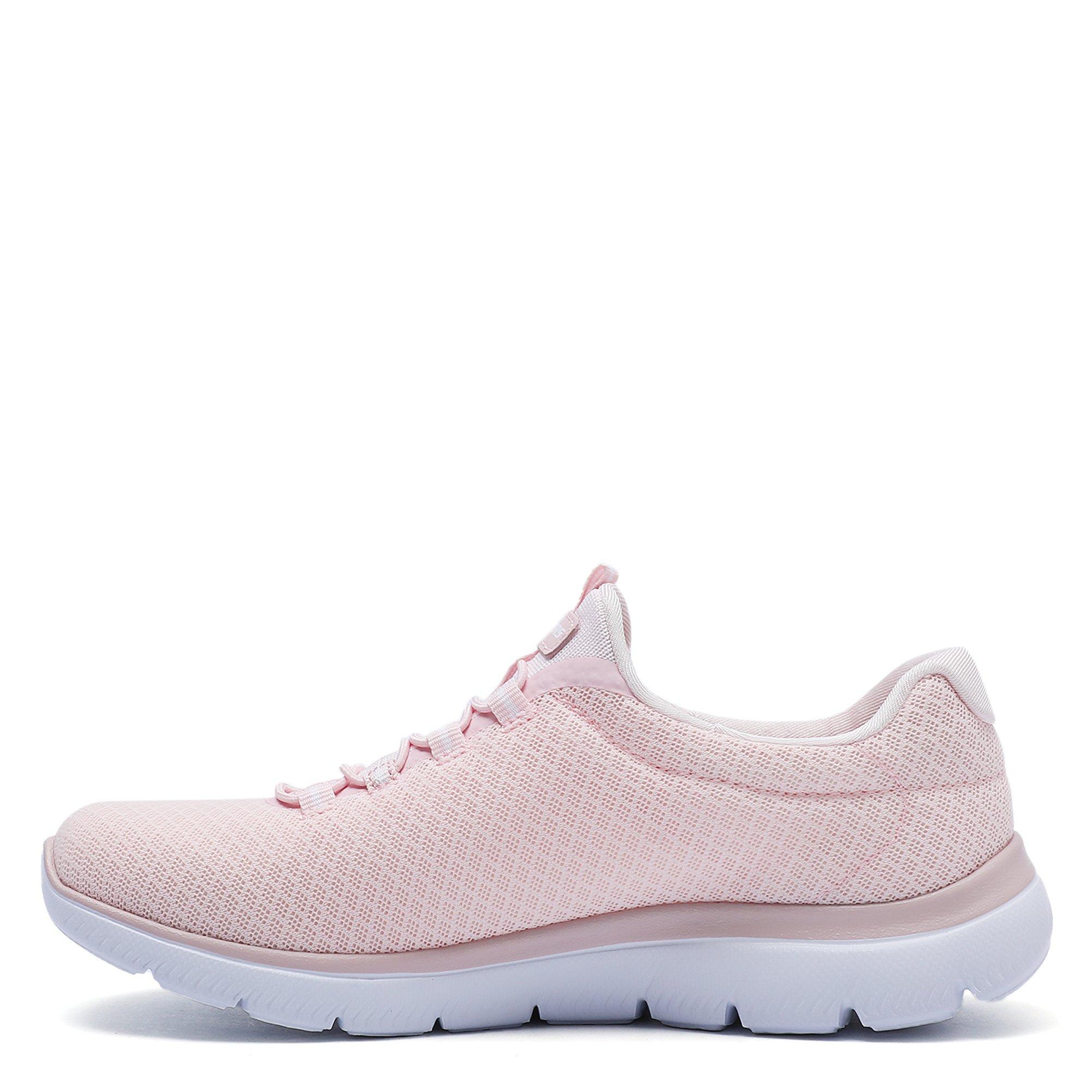 LIGHT PINK  - Skechers - Sport Summit Womens Slip On Trainers - 2