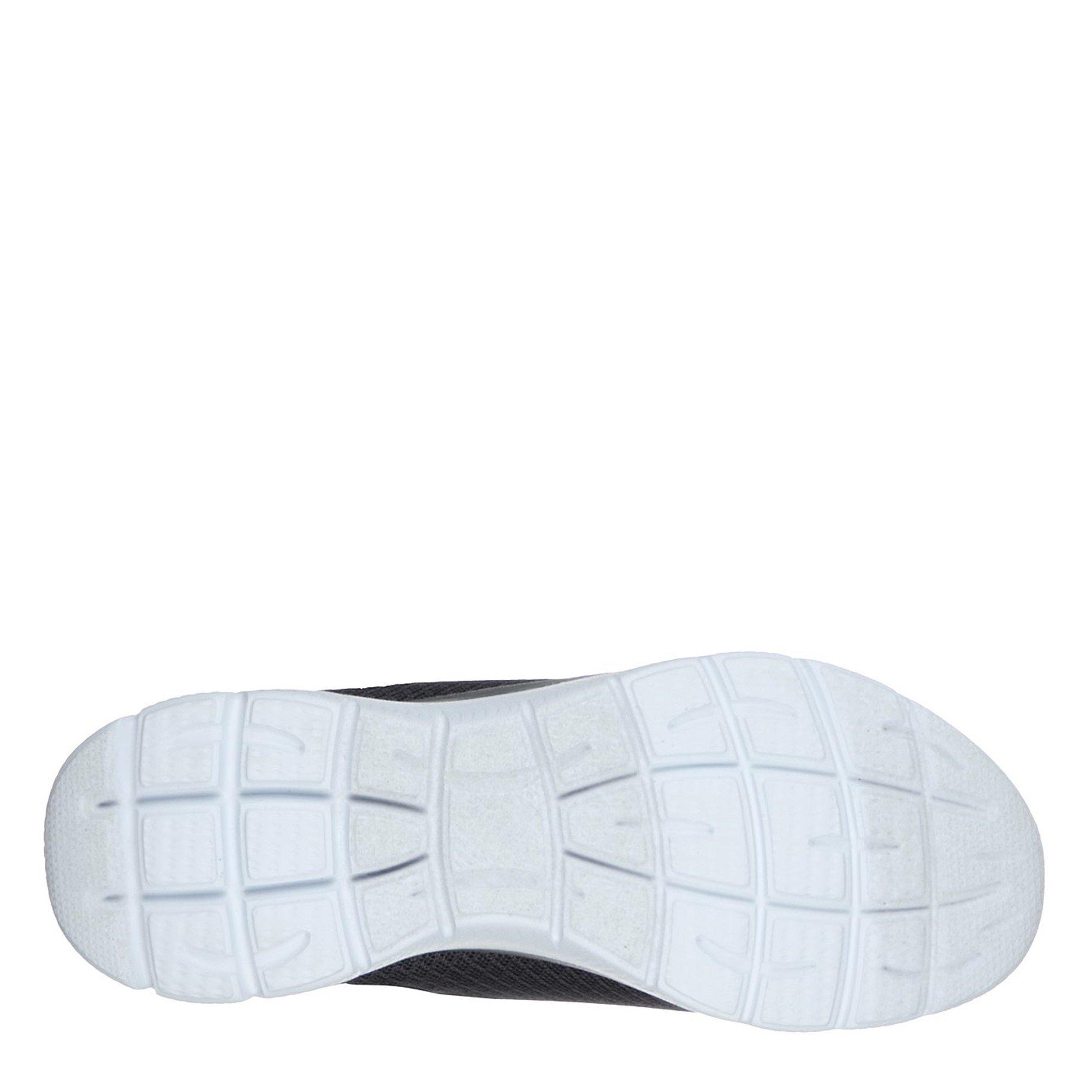 CHARCOAL/GREEN - Skechers - Sport Summit Womens Slip On Trainers - 4