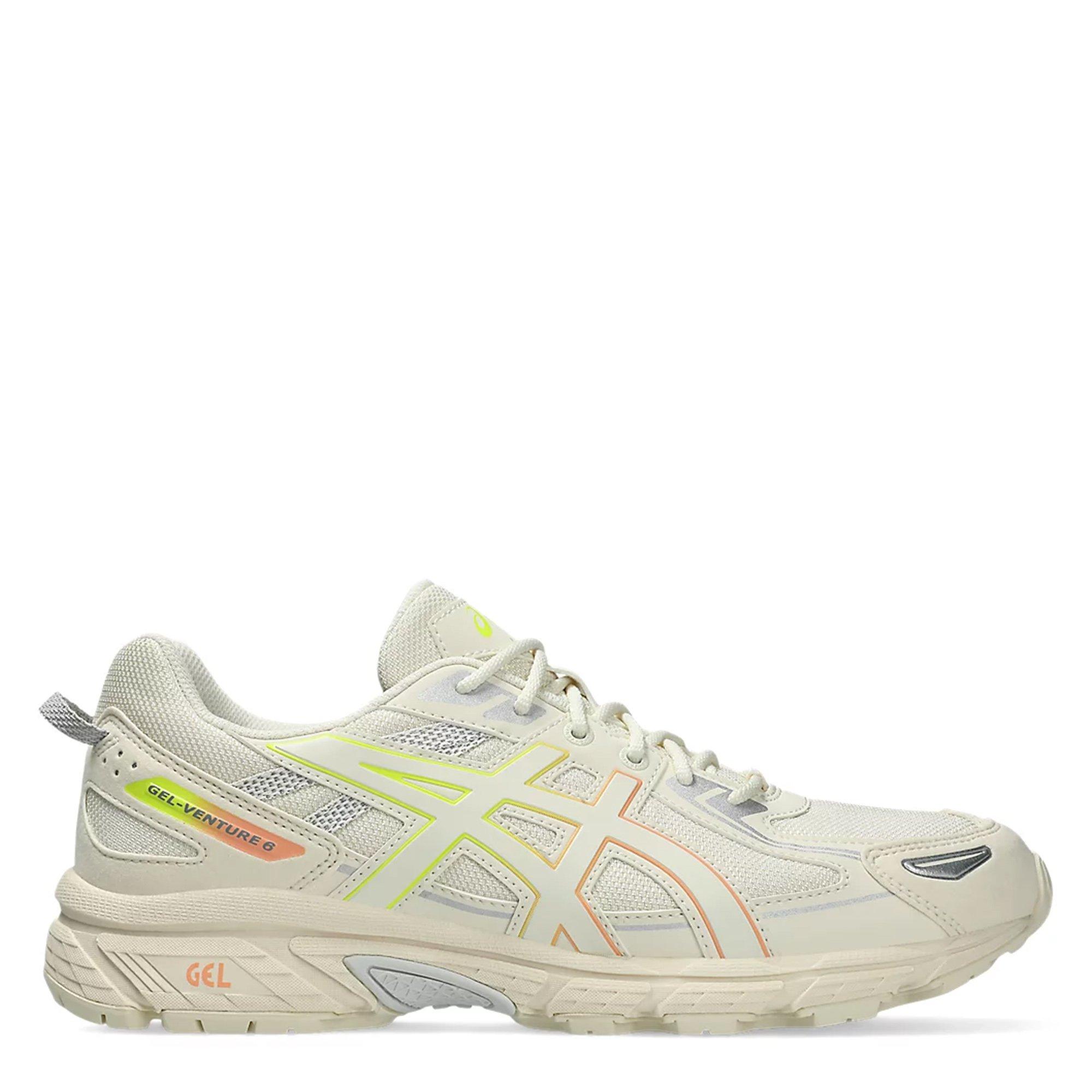 Cream/Cream - Asics - GEL-Venture 6 Womens Shoes - 1