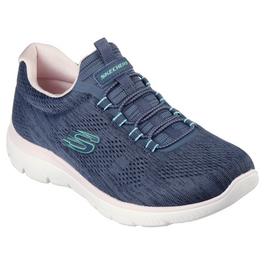 Skechers Skechers Heathered Engineered Mesh Bungee Sl Slip On Runners Womens