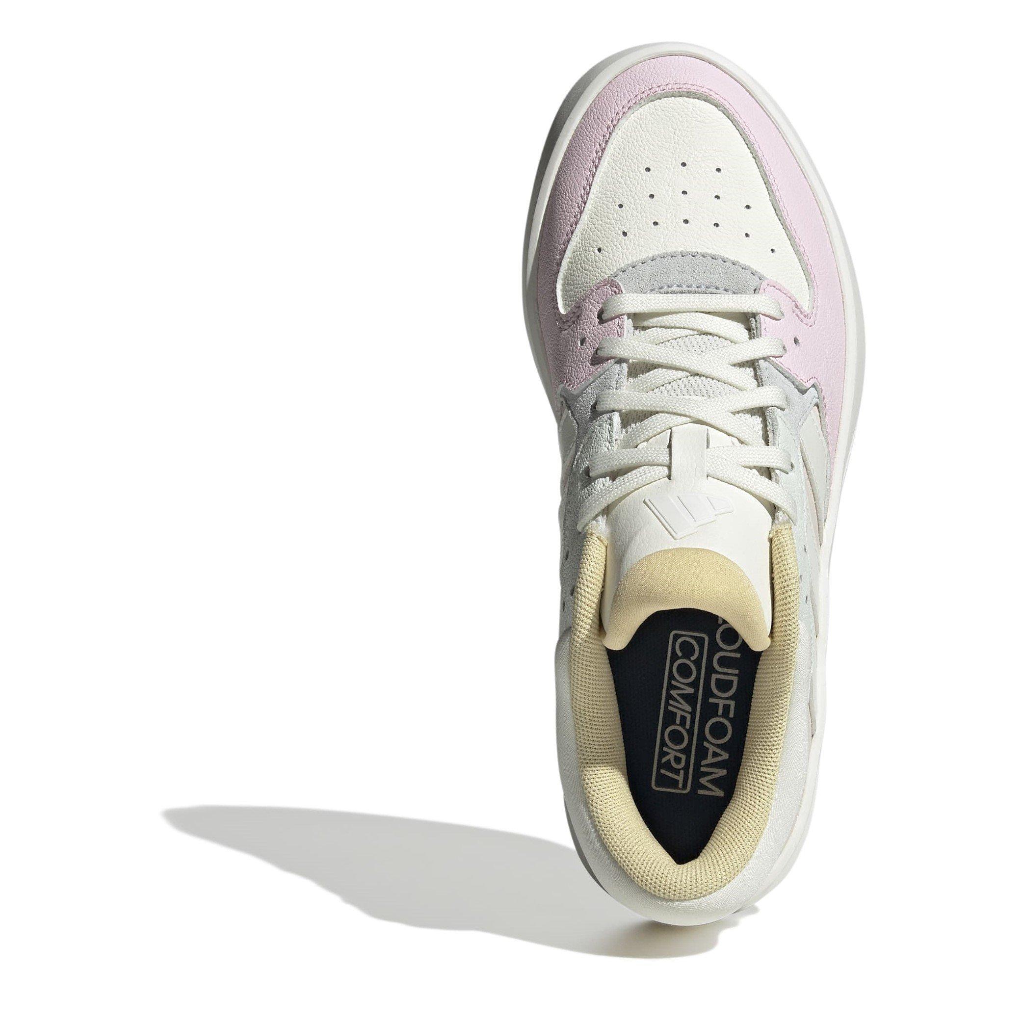 Pink/Wht/Jade - adidas - Court 24 Shoes Womens - 5