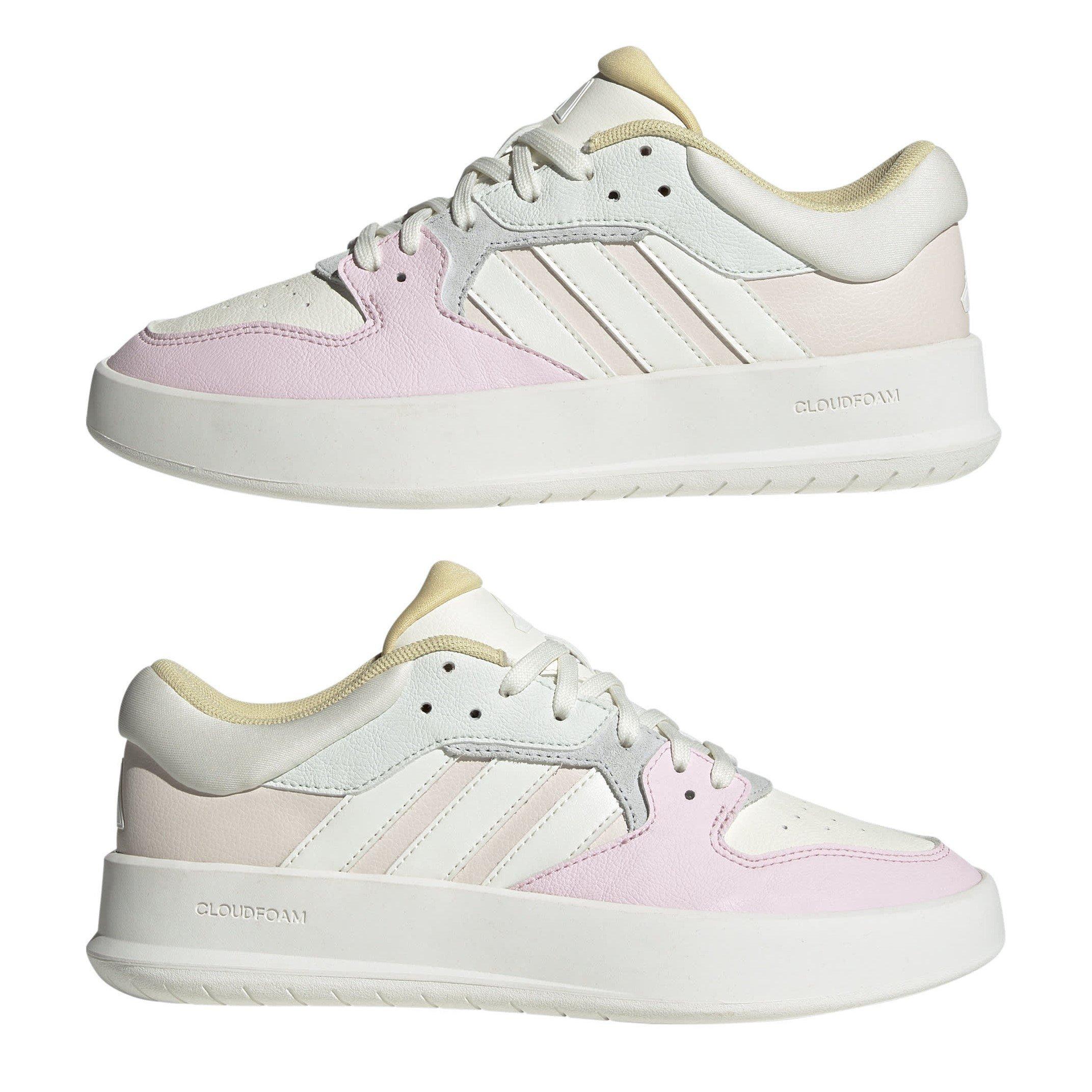 Pink/Wht/Jade - adidas - Court 24 Shoes Womens - 9
