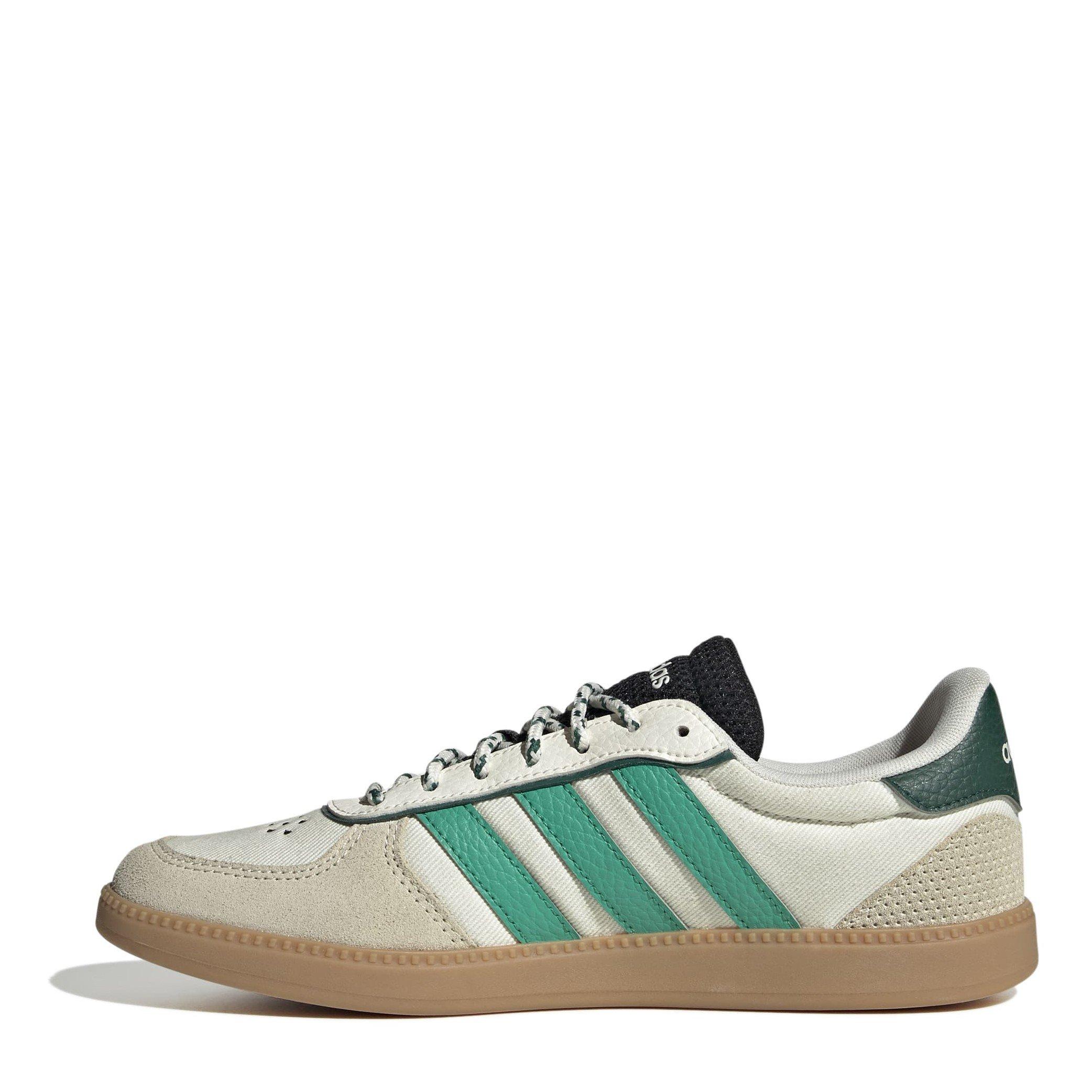 White/Green/Blk - adidas - Breaknet Womens Shoes - 2