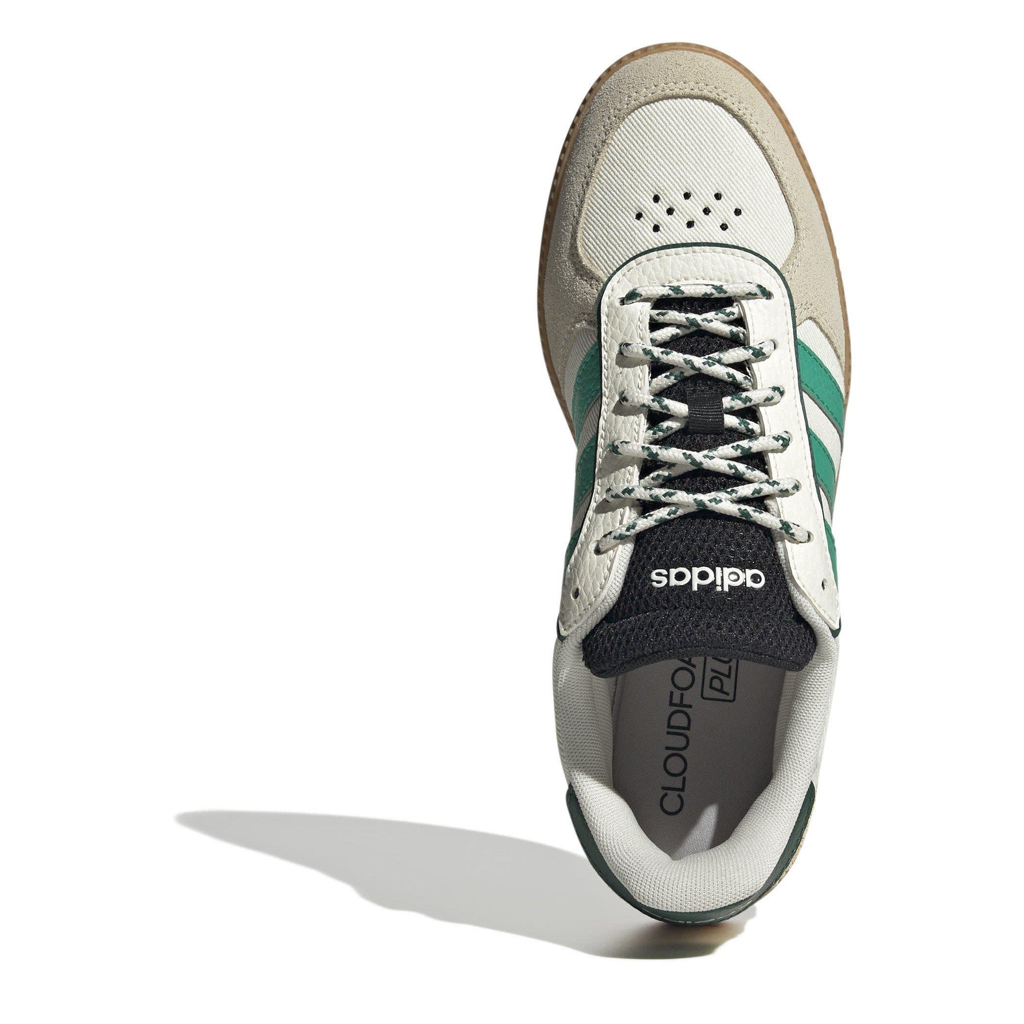 White/Green/Blk - adidas - Breaknet Womens Shoes - 5