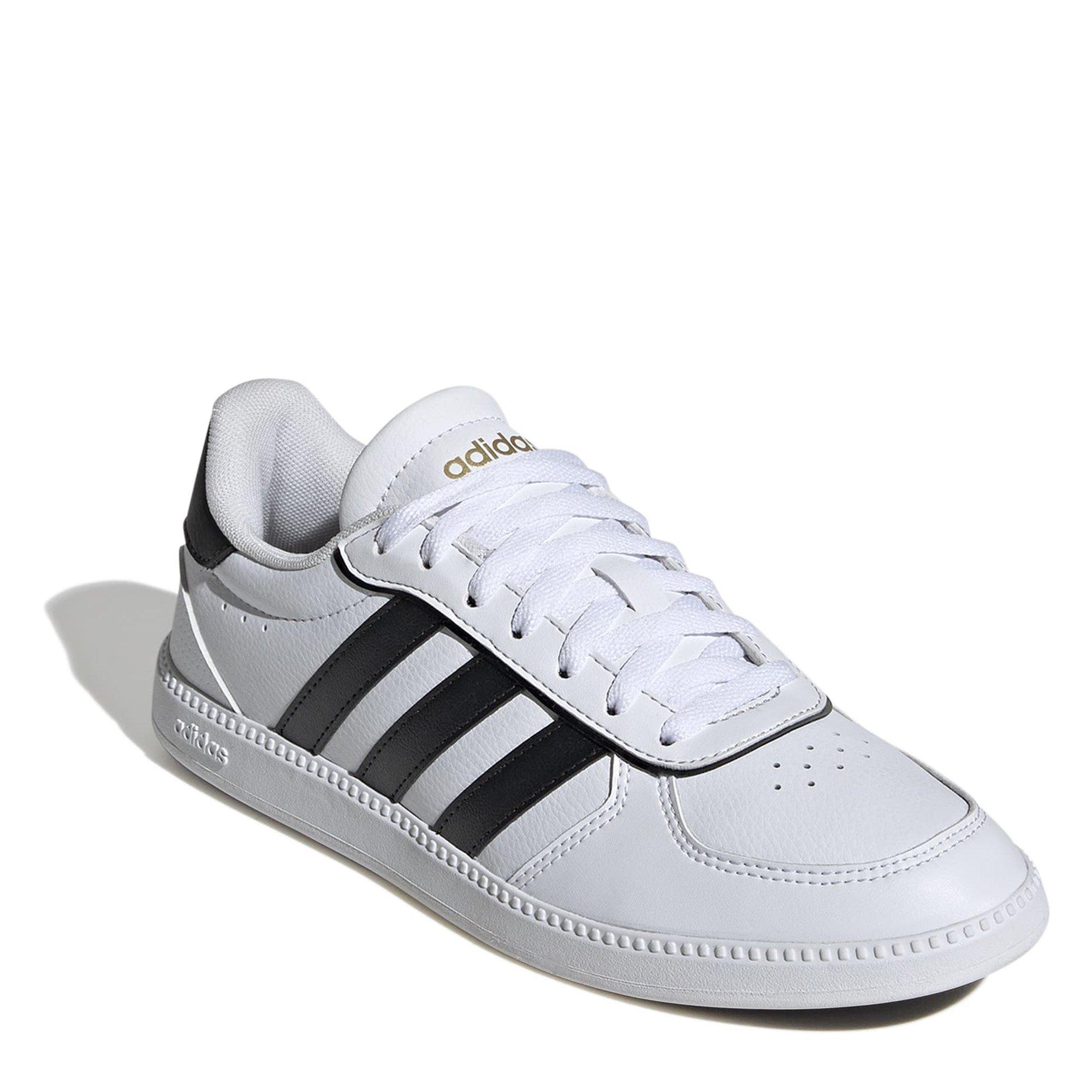 White/Blk/Gold - adidas - Breaknet Womens Shoes - 3