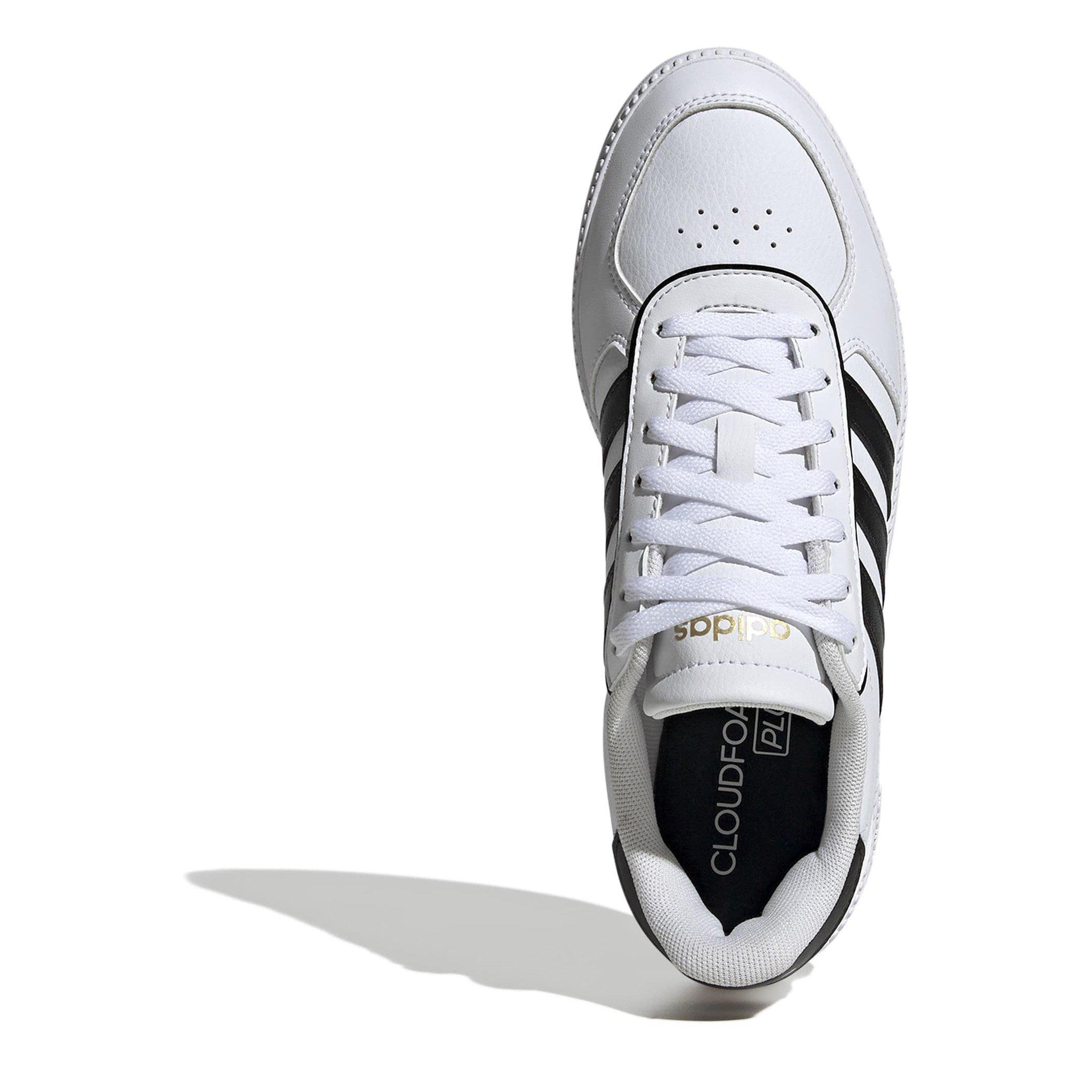 White/Blk/Gold - adidas - Breaknet Womens Shoes - 5