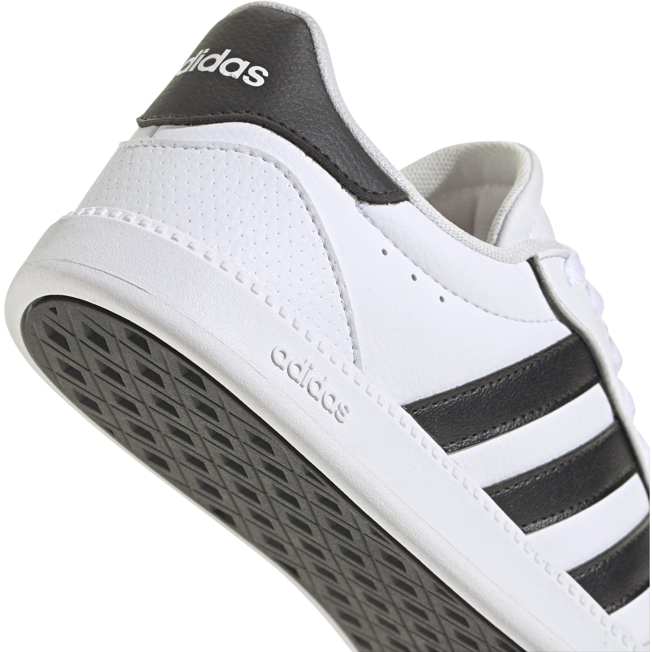 White/Blk/Gold - adidas - Breaknet Womens Shoes - 7