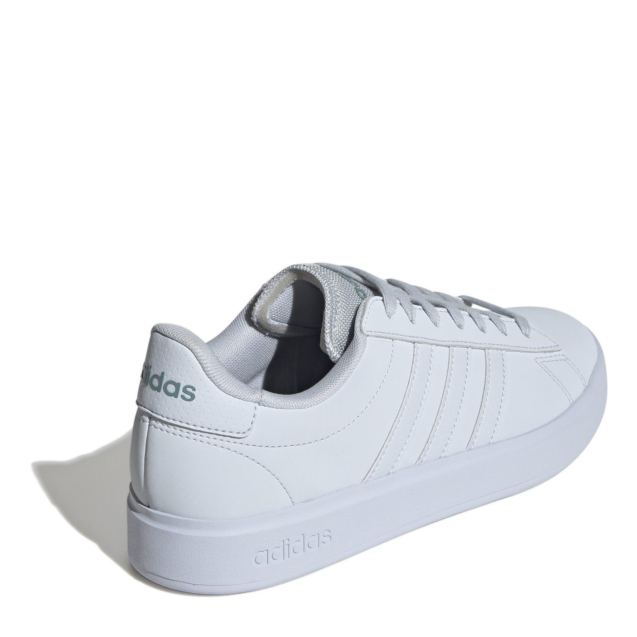 Halo Blue/Grey - adidas - Grand Court Womens Shoes - 4