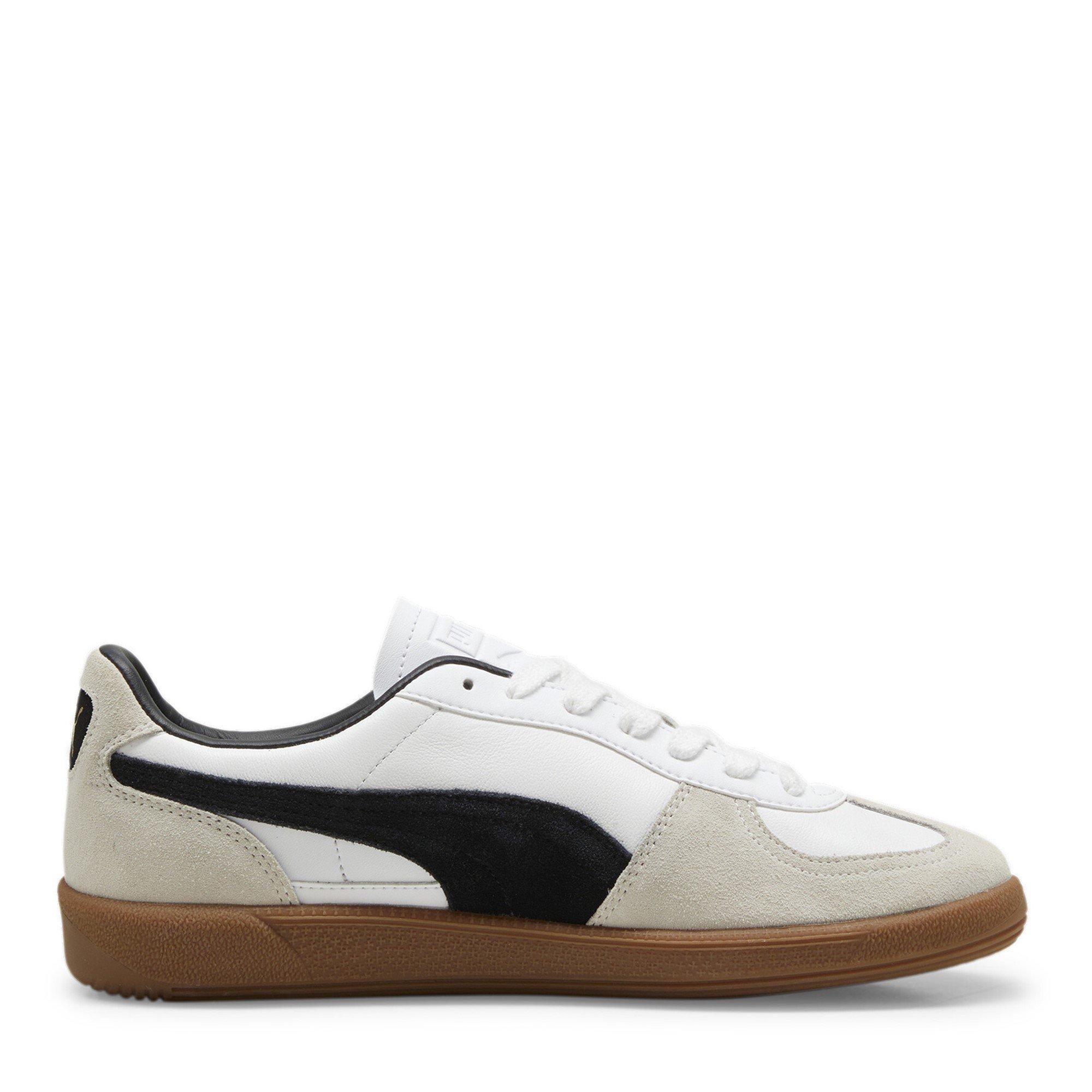 Wht/Blk/Gum - Puma - Palermo Womens Trainers - 4