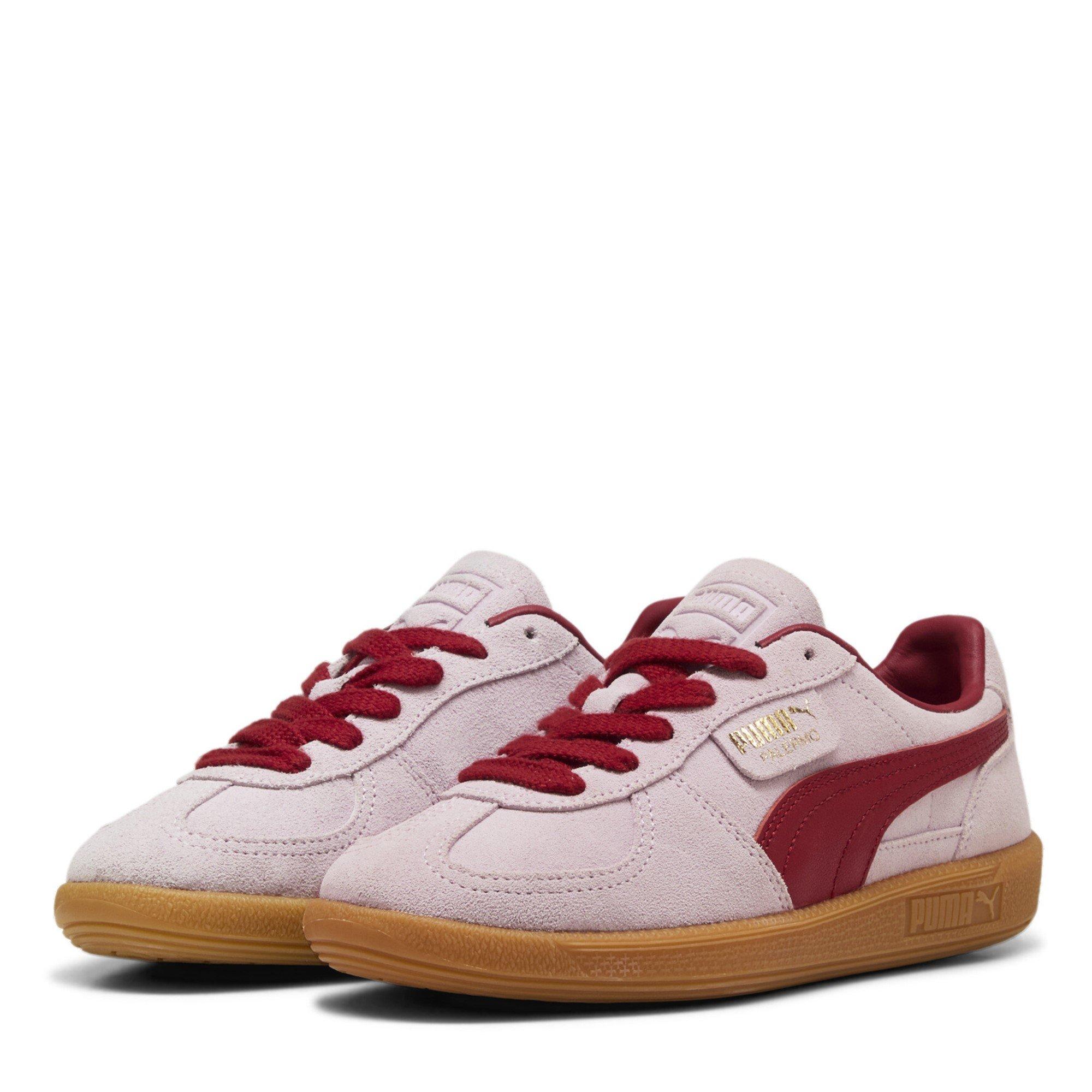 Puma Women's Palermo Trainers - Pink/Red/Gum - 4 (37)