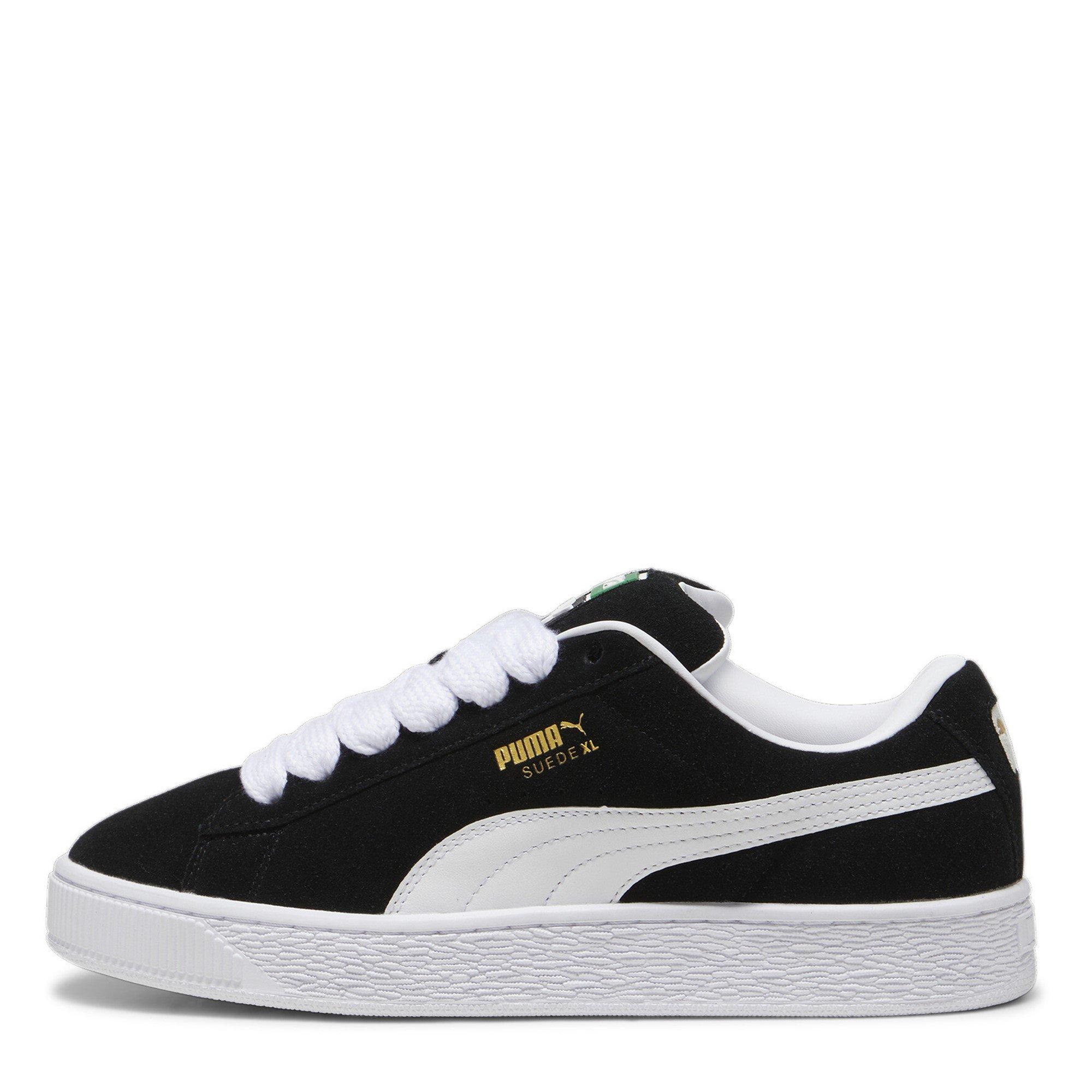 Preto/Branco - Puma - Suede XL Womens Trainers - 2