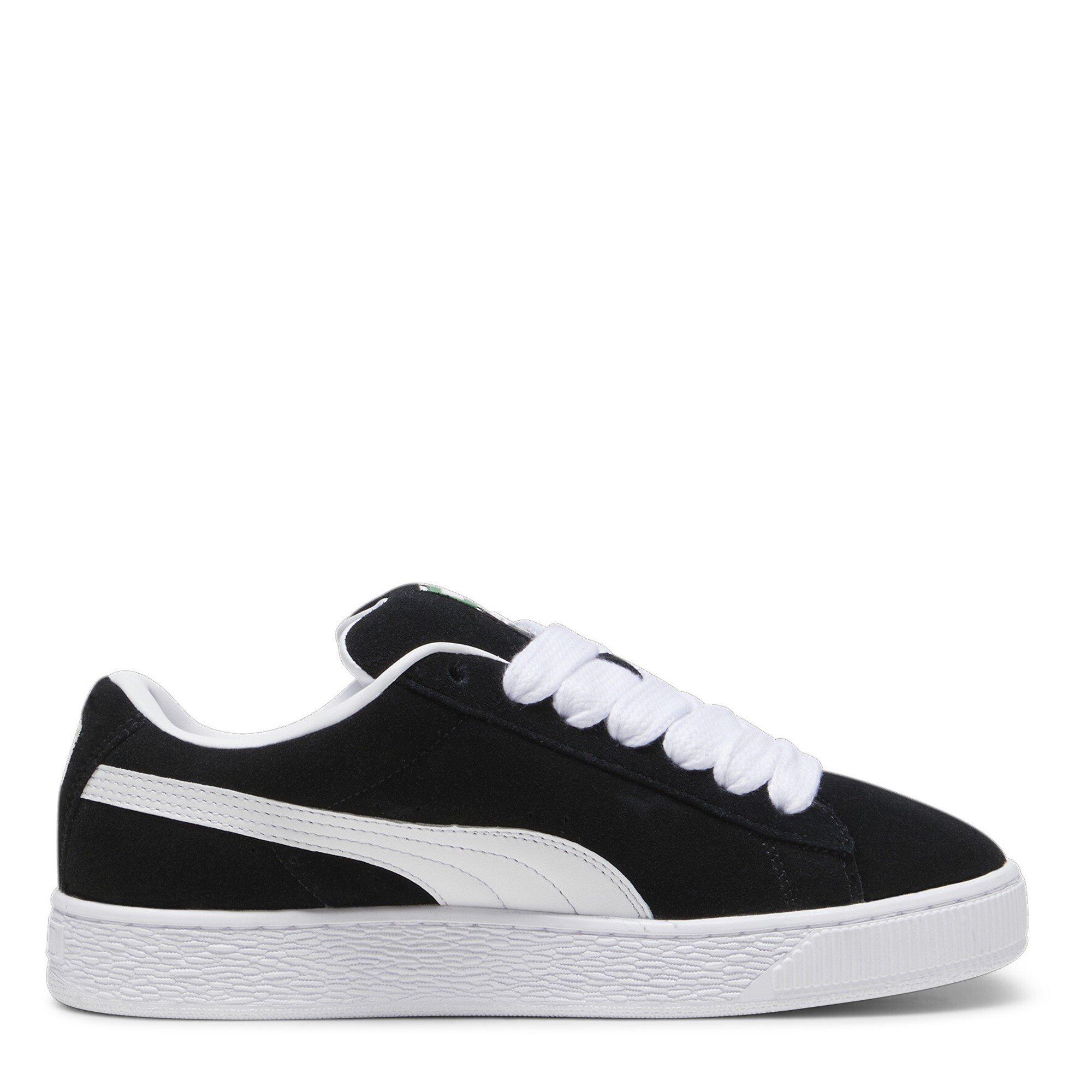 Preto/Branco - Puma - Suede XL Womens Trainers - 4