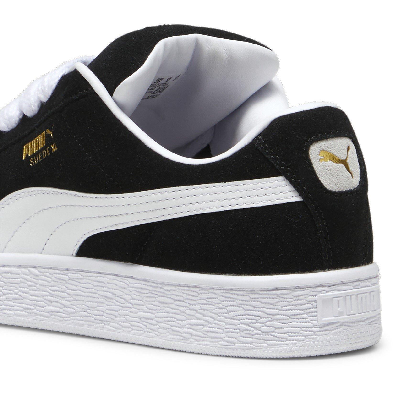 Preto/Branco - Puma - Suede XL Womens Trainers - 5