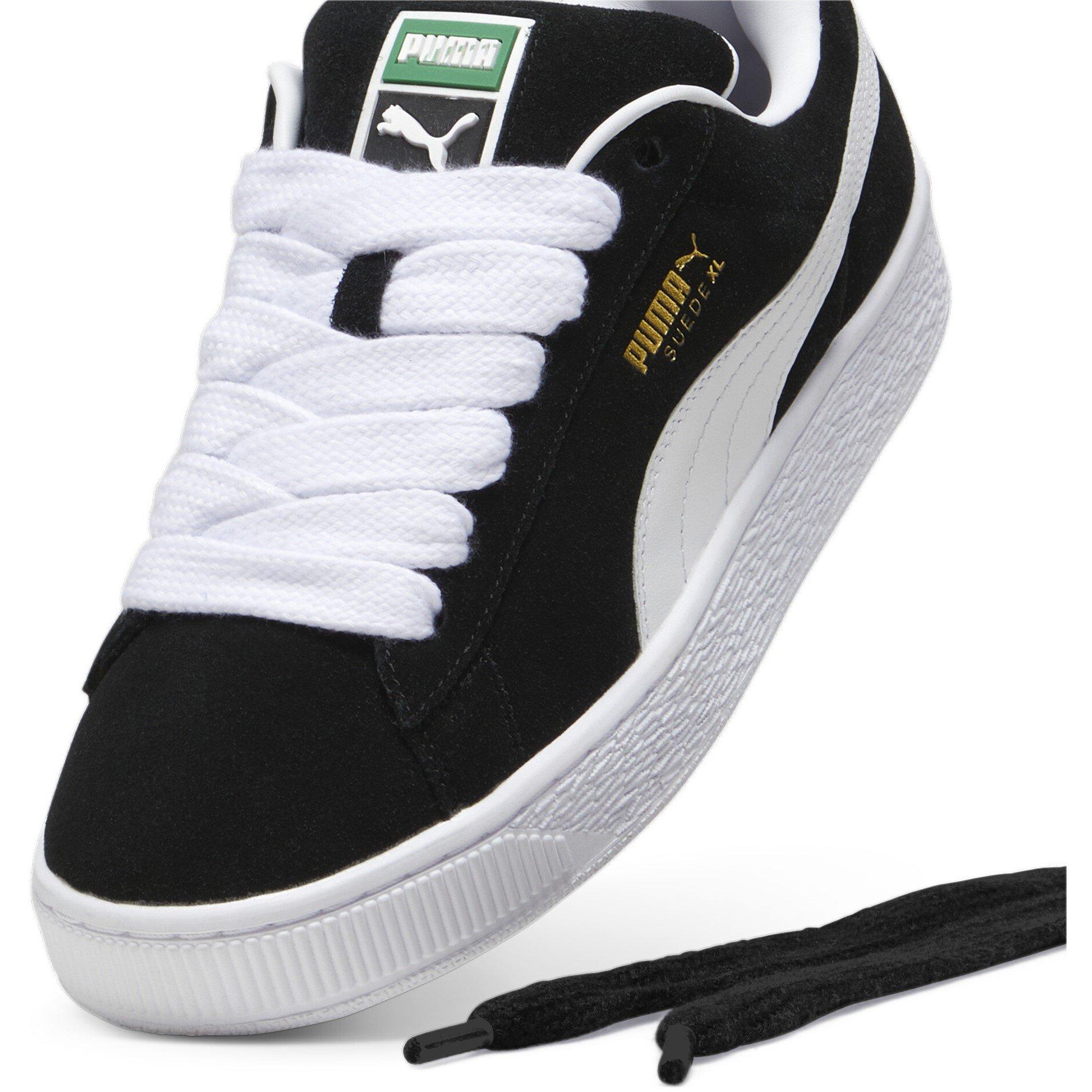 Preto/Branco - Puma - Suede XL Womens Trainers - 6