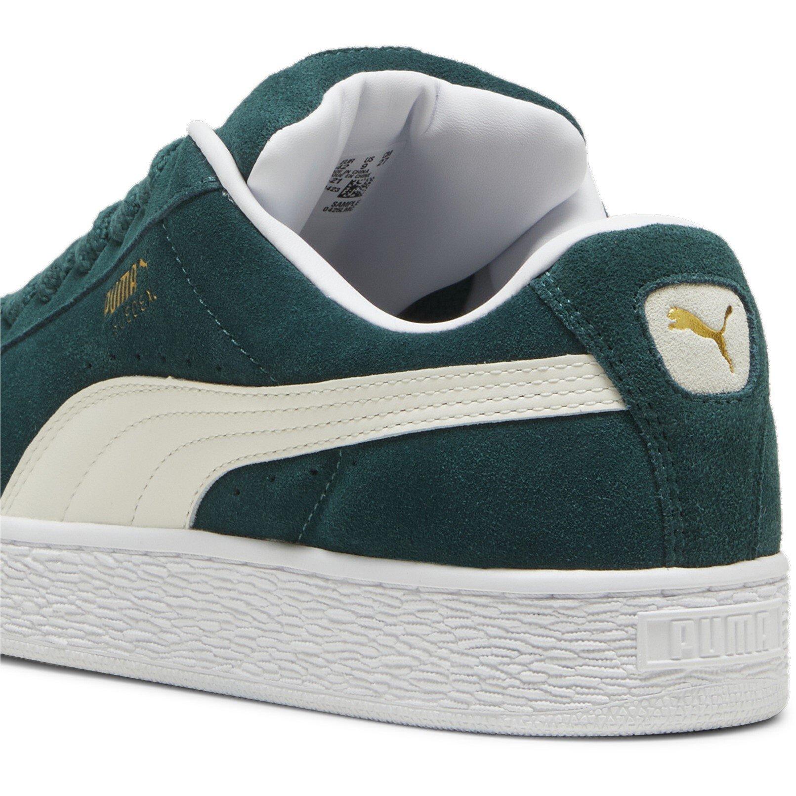 Green/White - Puma - PUMA Suede XL Womens Trainers - 5