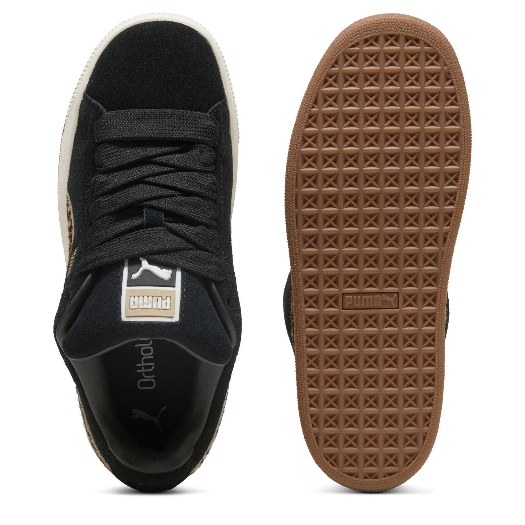 Black/Leopard - Puma - PUMA Suede XL Womens Trainers - 3