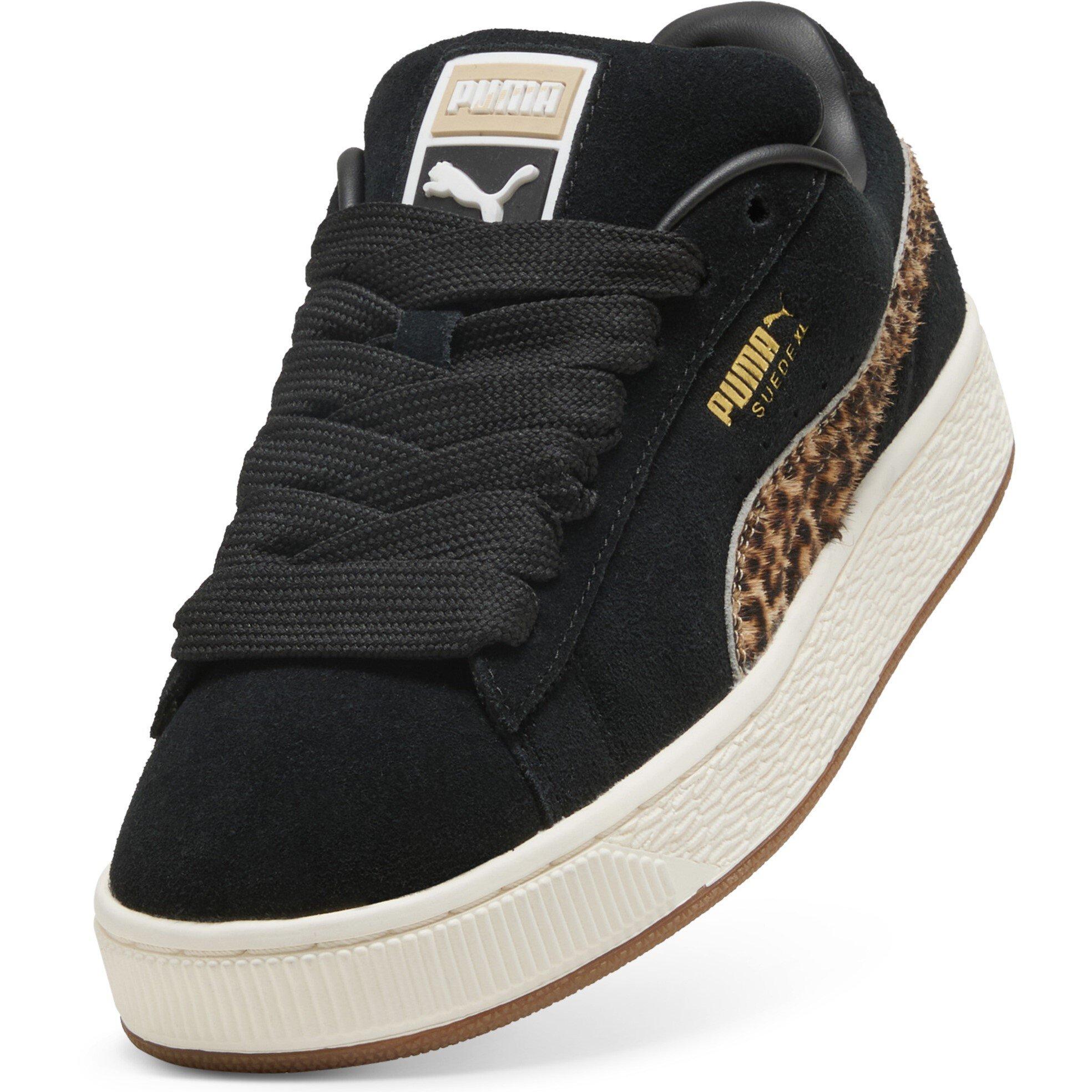Black/Leopard - Puma - PUMA Suede XL Womens Trainers - 6