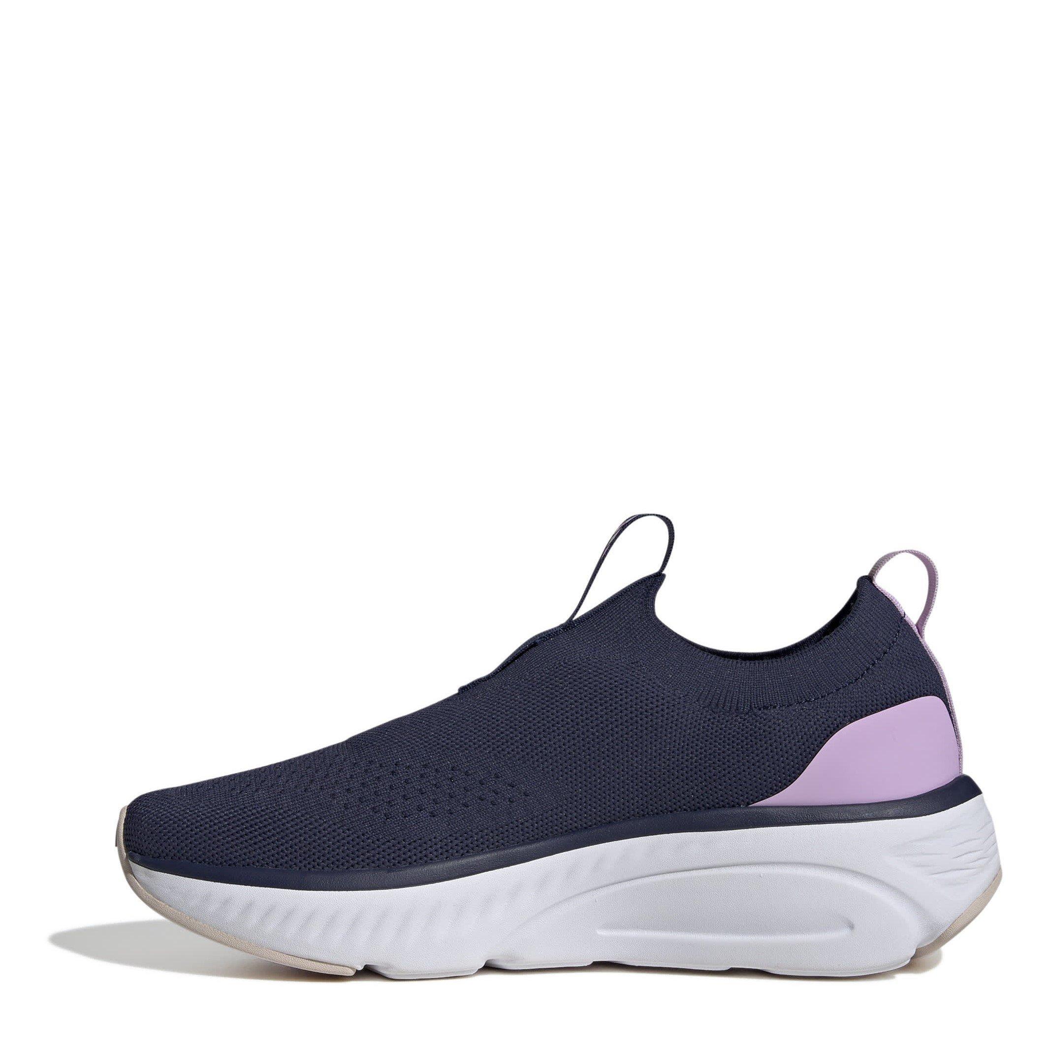 Blue/Wht/Lilac - adidas - Cloudfoam Go Womens Shoes - 2