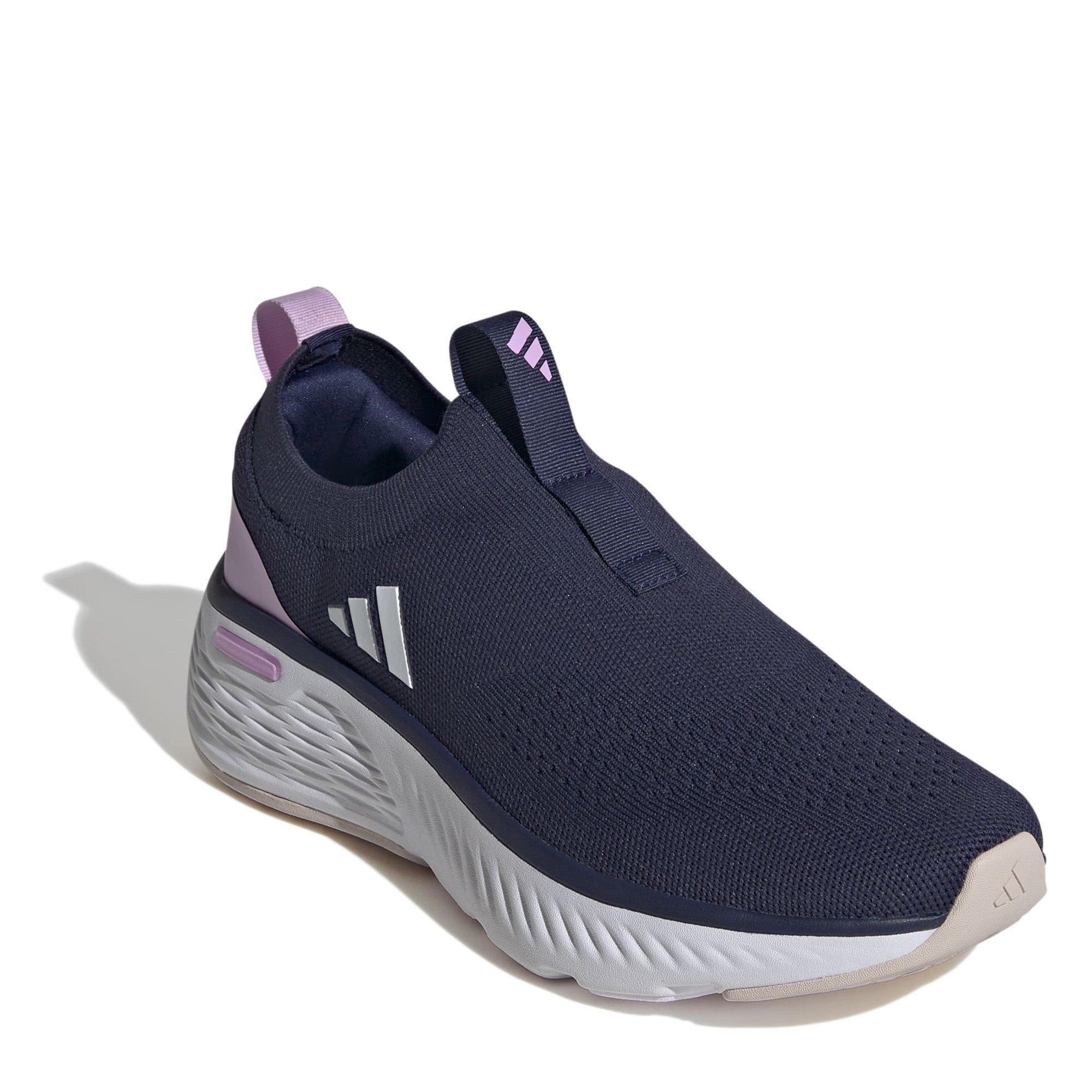 Blue/Wht/Lilac - adidas - Cloudfoam Go Womens Shoes - 3