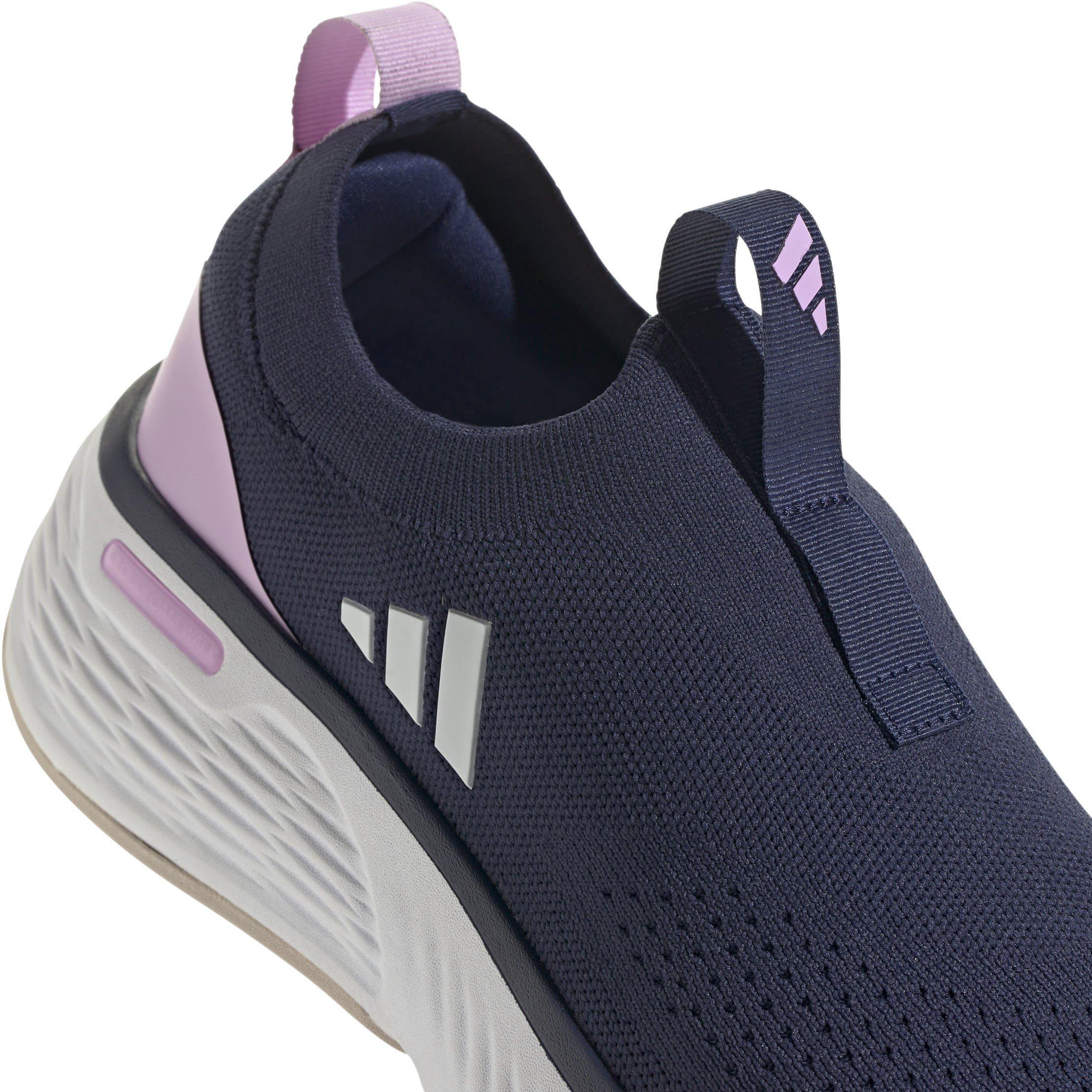 Blue/Wht/Lilac - adidas - Cloudfoam Go Womens Shoes - 8