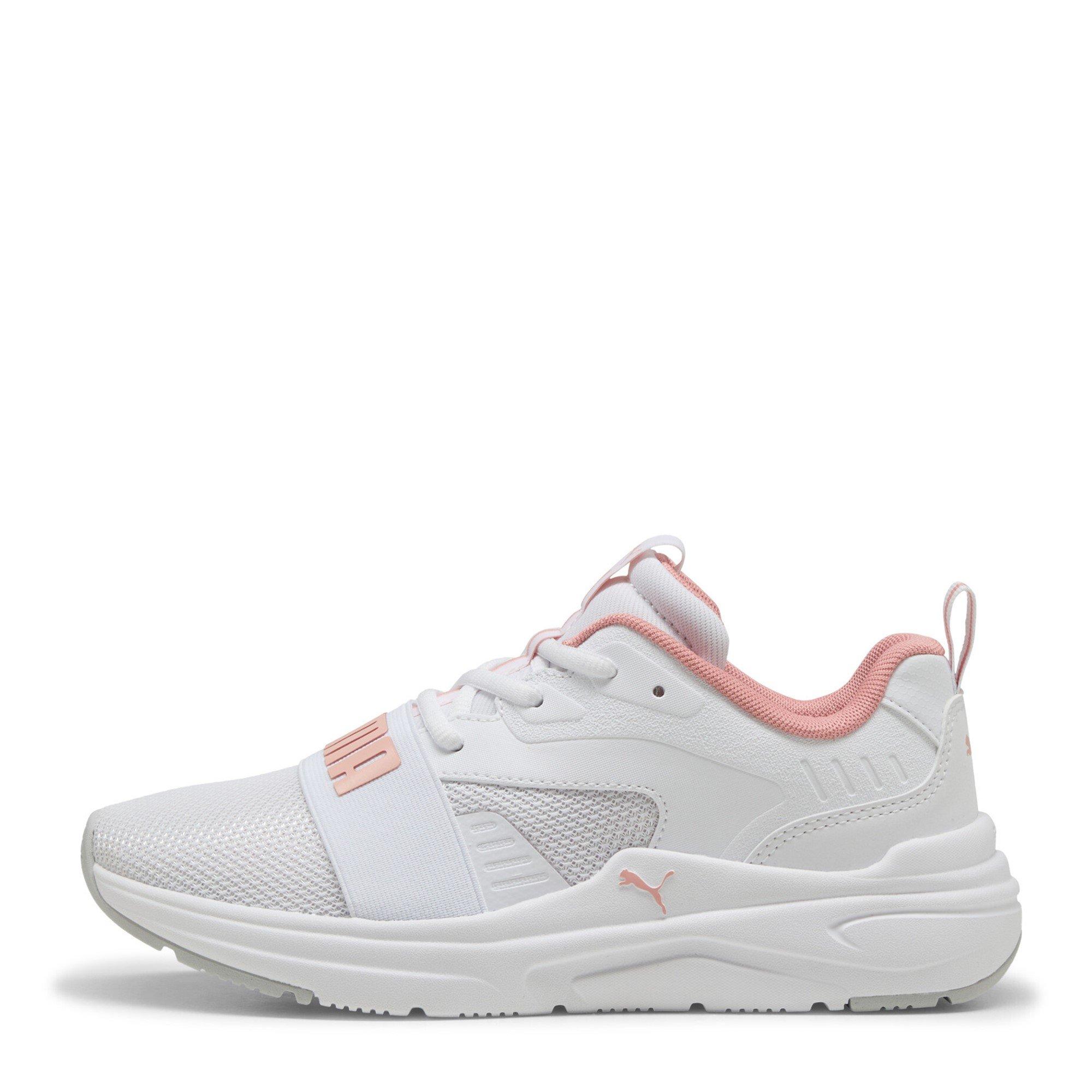 Wit/Roze - Puma - Women's Wired Low Top Runners - 2
