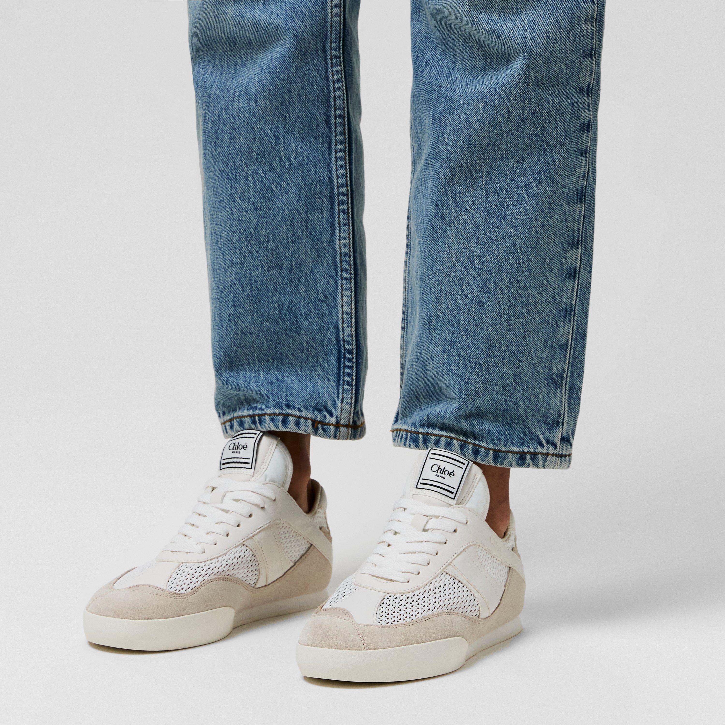 Cloudy Cream - Chloe - Kick Low Top Sneakers - 2