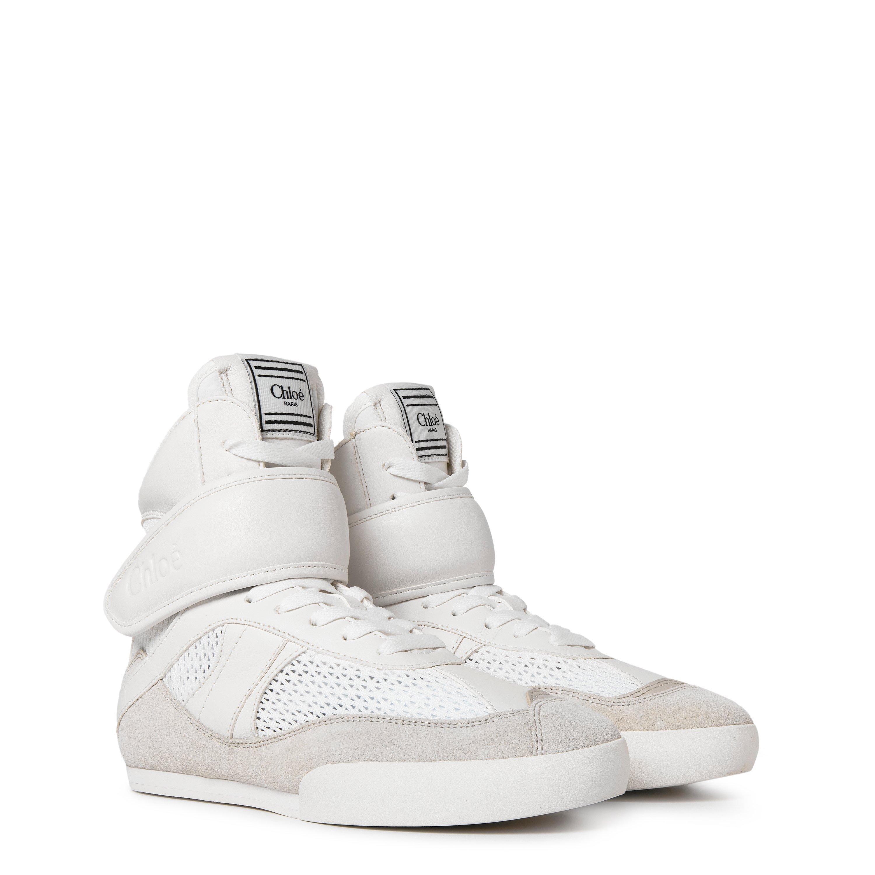 Cloudy Cream - Chloe - Kick High Top Sneakers - 3