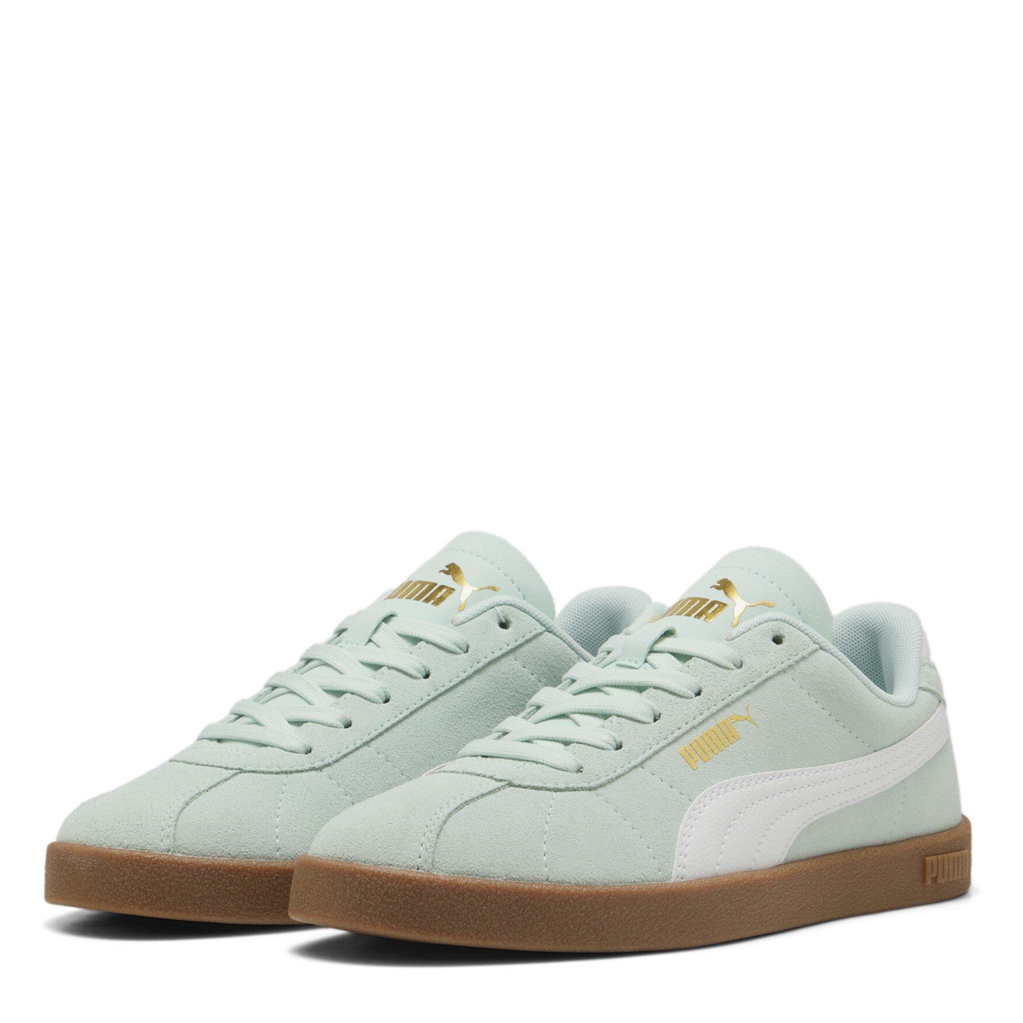 Mint/Gum - Puma - Women's Club II Low-Top Trainers - 1