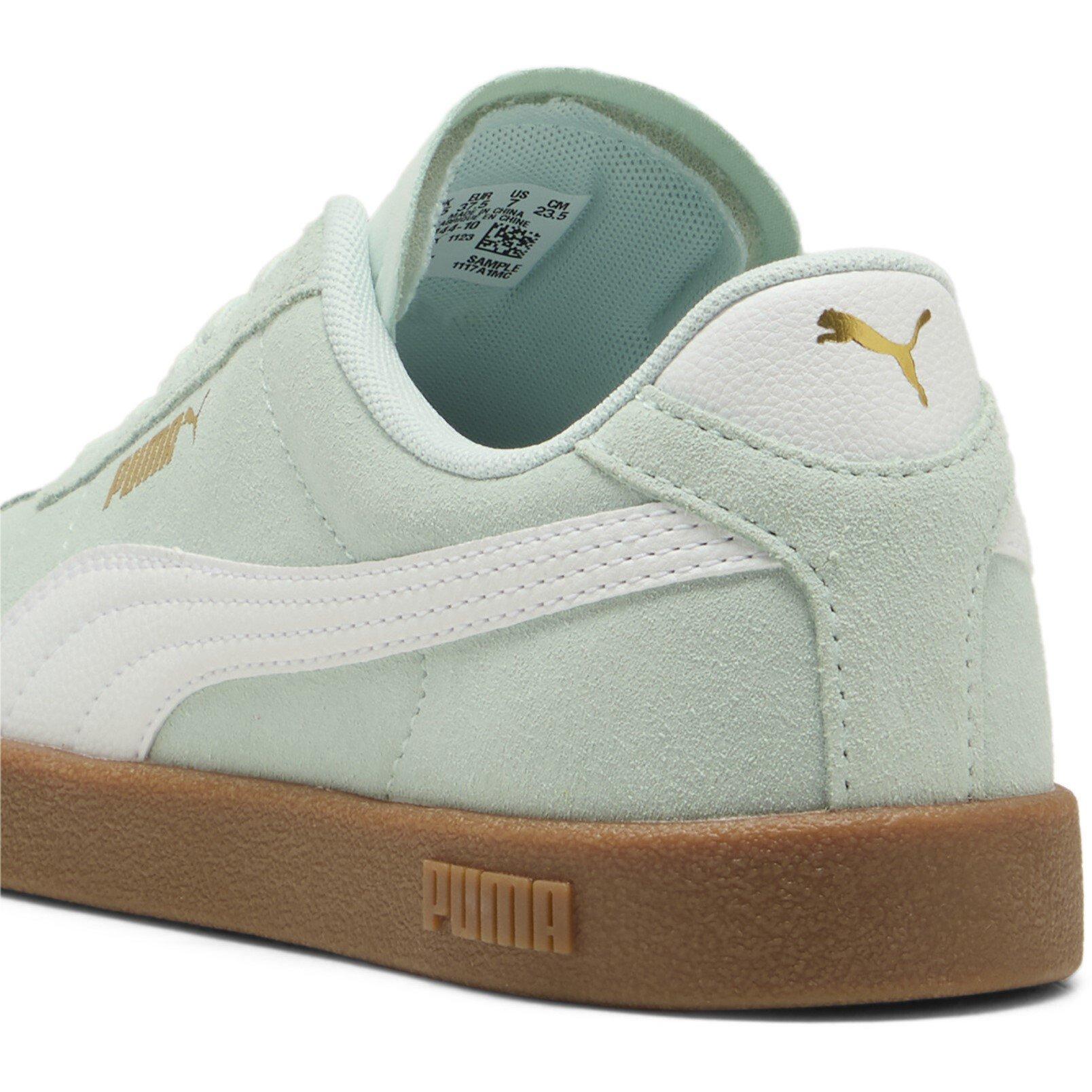 Mint/Gum - Puma - Women's Club II Low-Top Trainers - 5