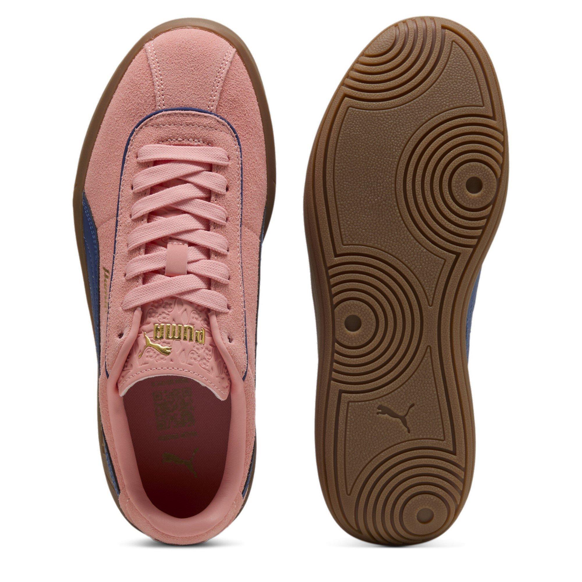 Perzik/Blauw/Gom - Puma - Club Klassika Low-Top Trainers - 3