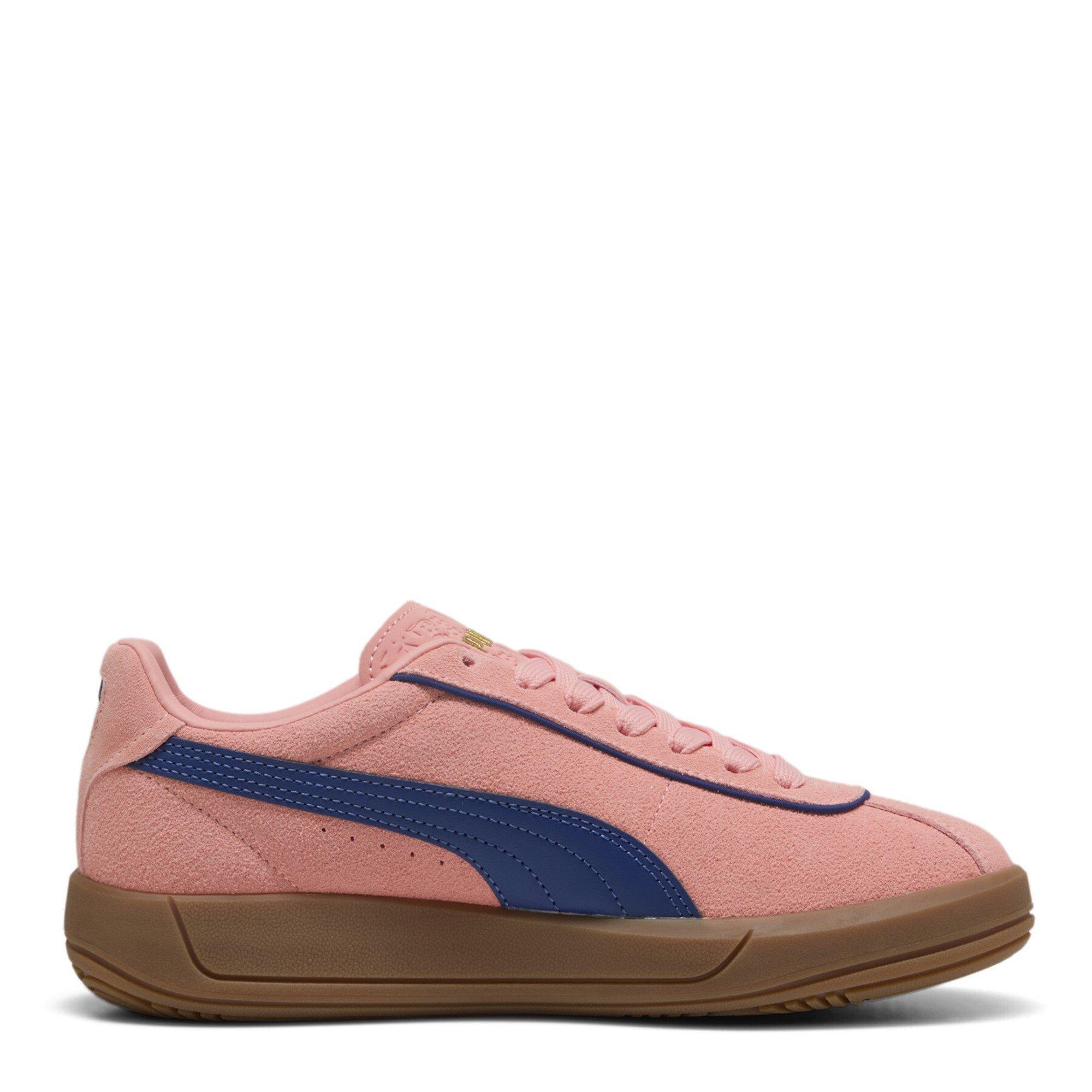 Perzik/Blauw/Gom - Puma - Club Klassika Low-Top Trainers - 4