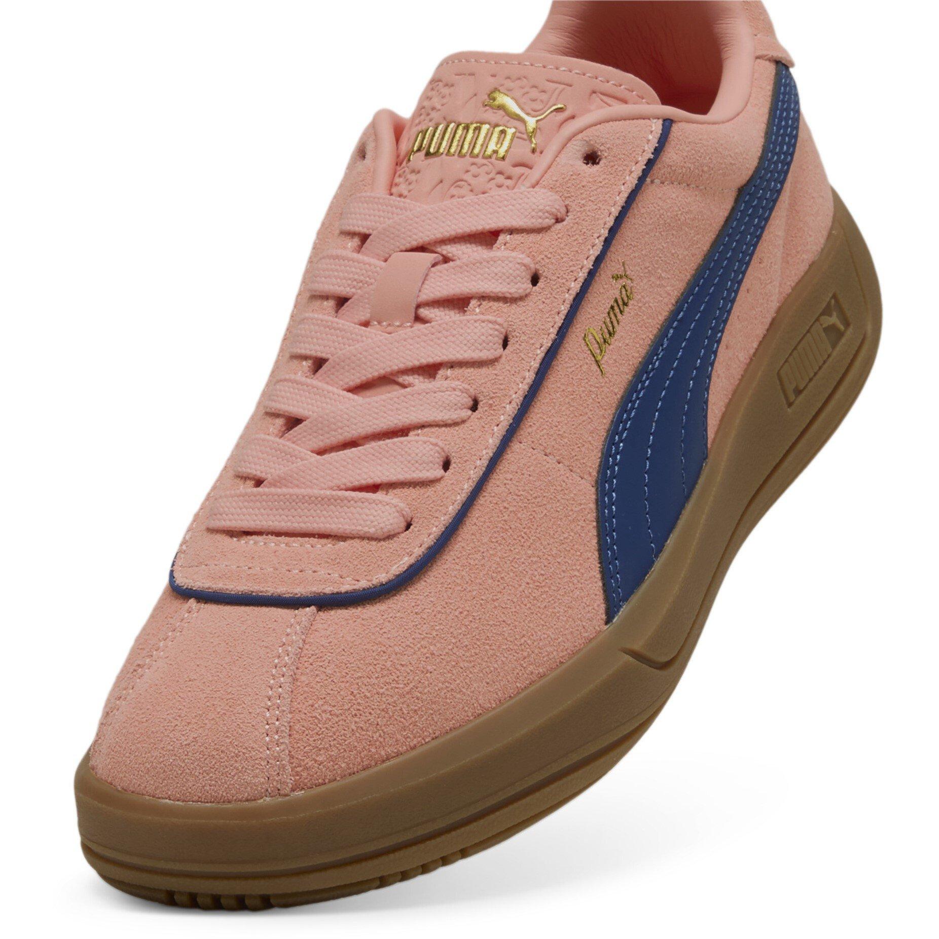 Perzik/Blauw/Gom - Puma - Club Klassika Low-Top Trainers - 6