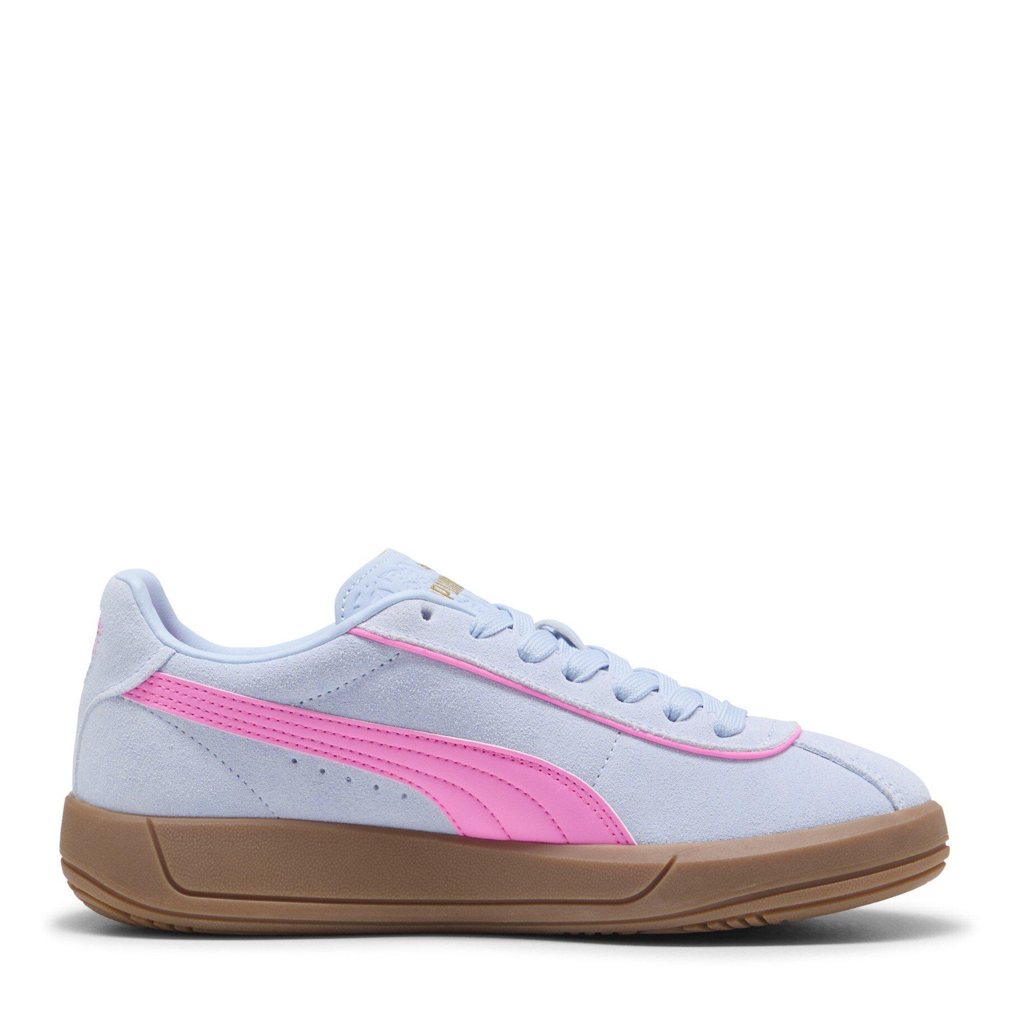 Tropic-Pink - Puma - Women's Club Klassika Low-Top Trainers - 4