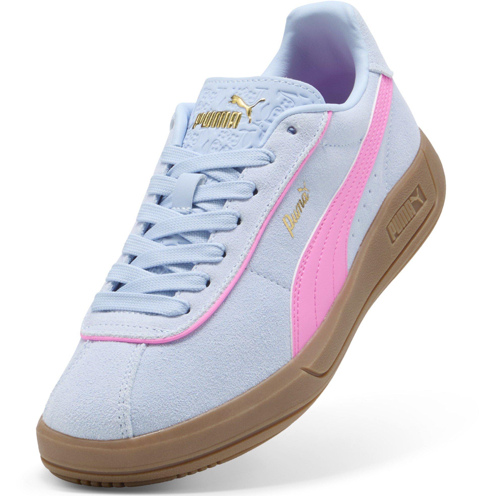 Tropic-Pink - Puma - Women's Club Klassika Low-Top Trainers - 6