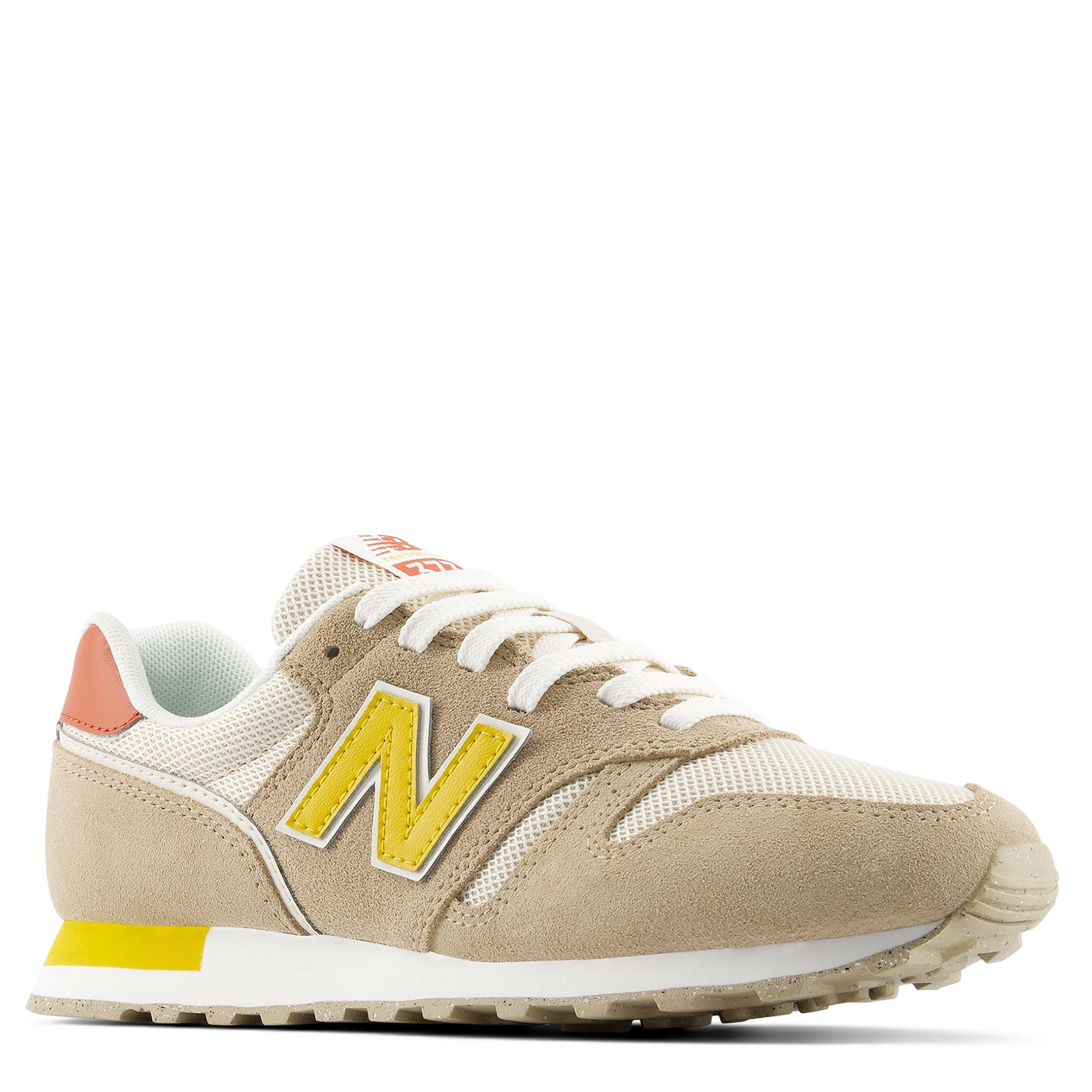 BGE/YELLOW - New Balance - 373 Womens Lifestyle Shoes - 5