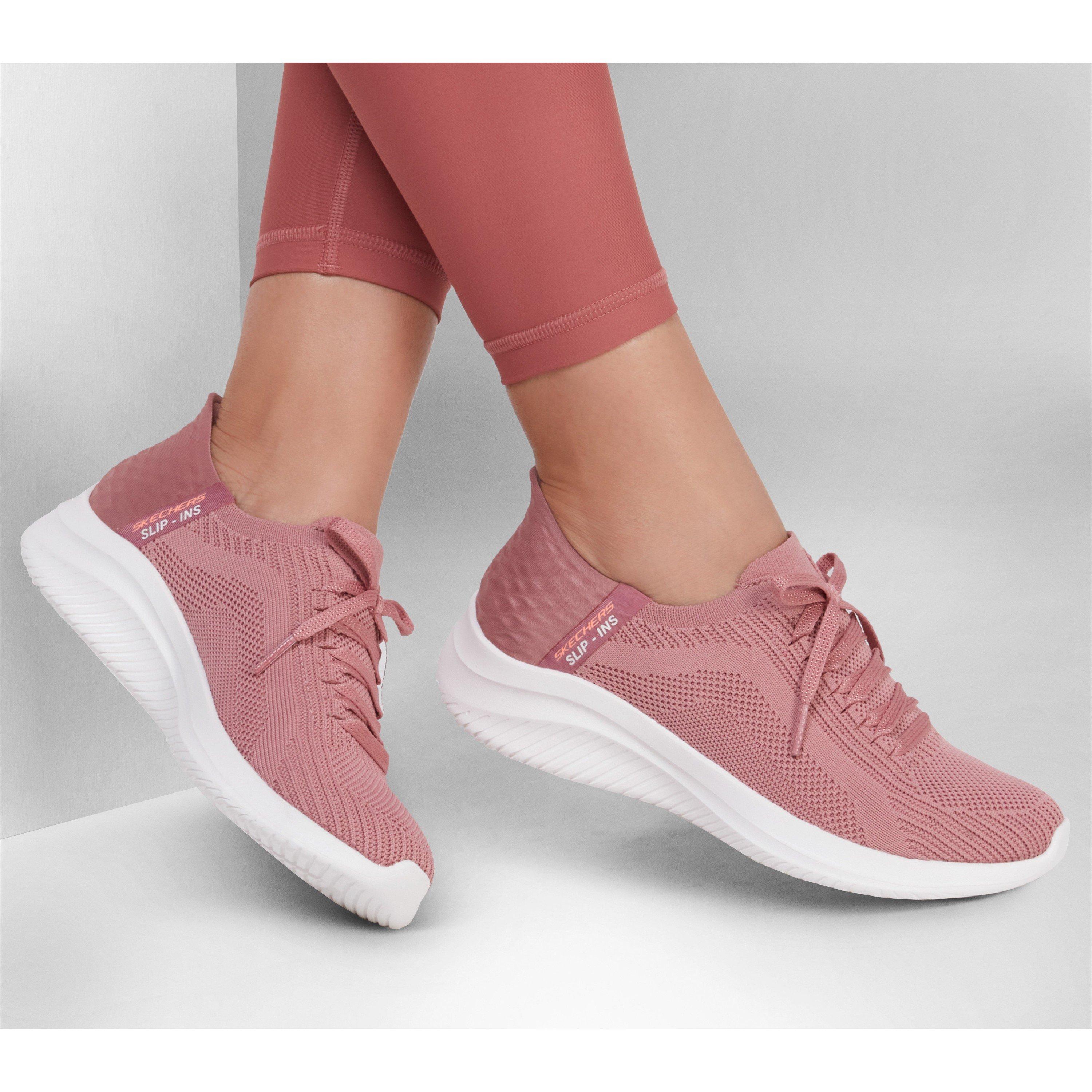 Mauve/Pink - Skechers - Women's Slip On Runners - 3
