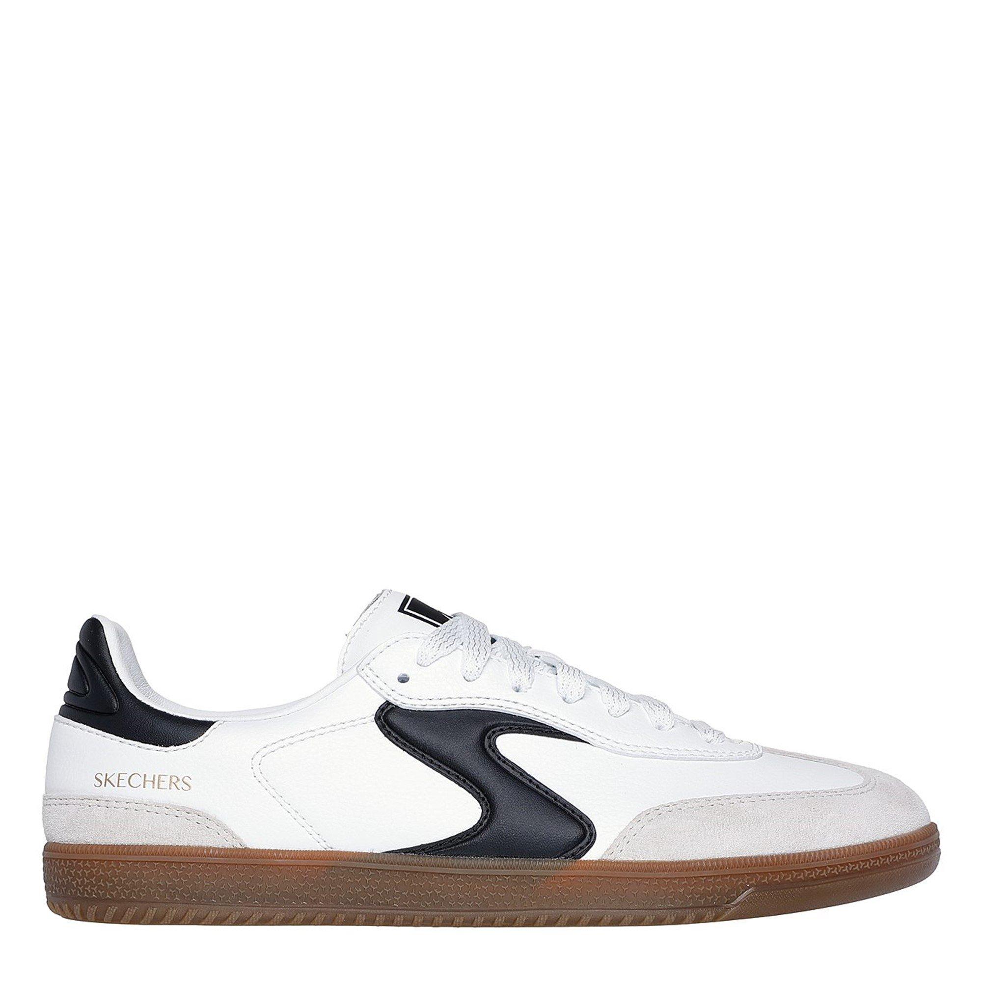 Wht/Black/Grey - Skechers - Hotshot Low-Top Trainers - 3